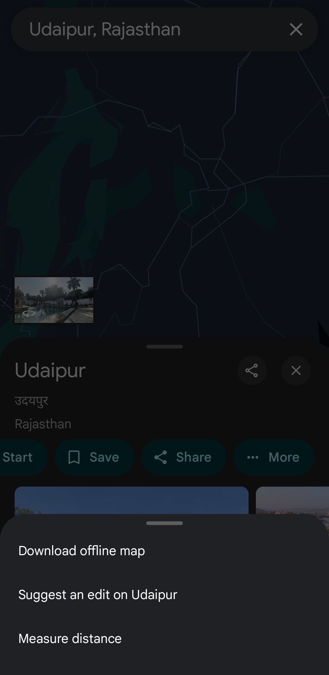 گزینه نقشه آفلاین را در Google Maps دانلود کنید