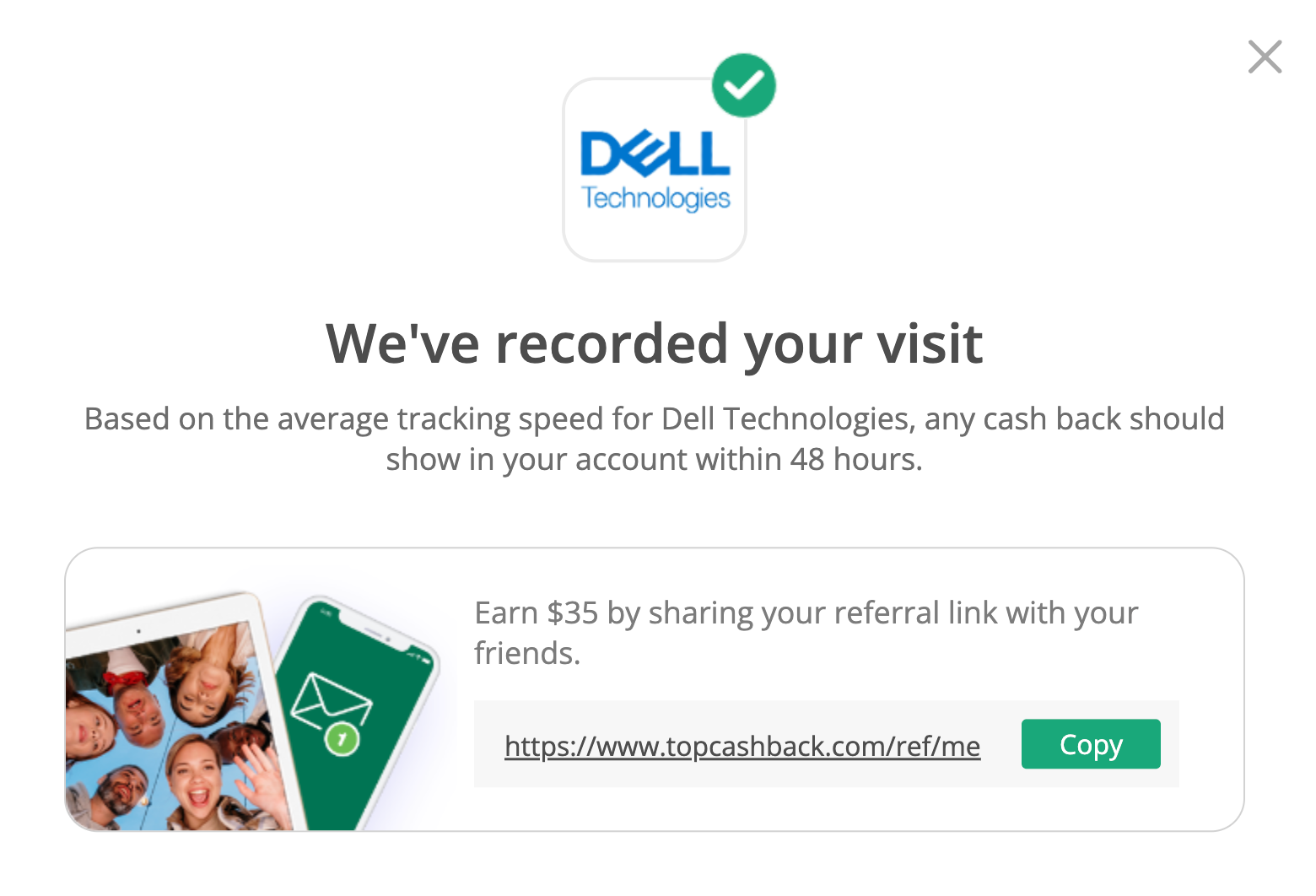 Topcashback در خریدهای دل بازپرداخت می کند