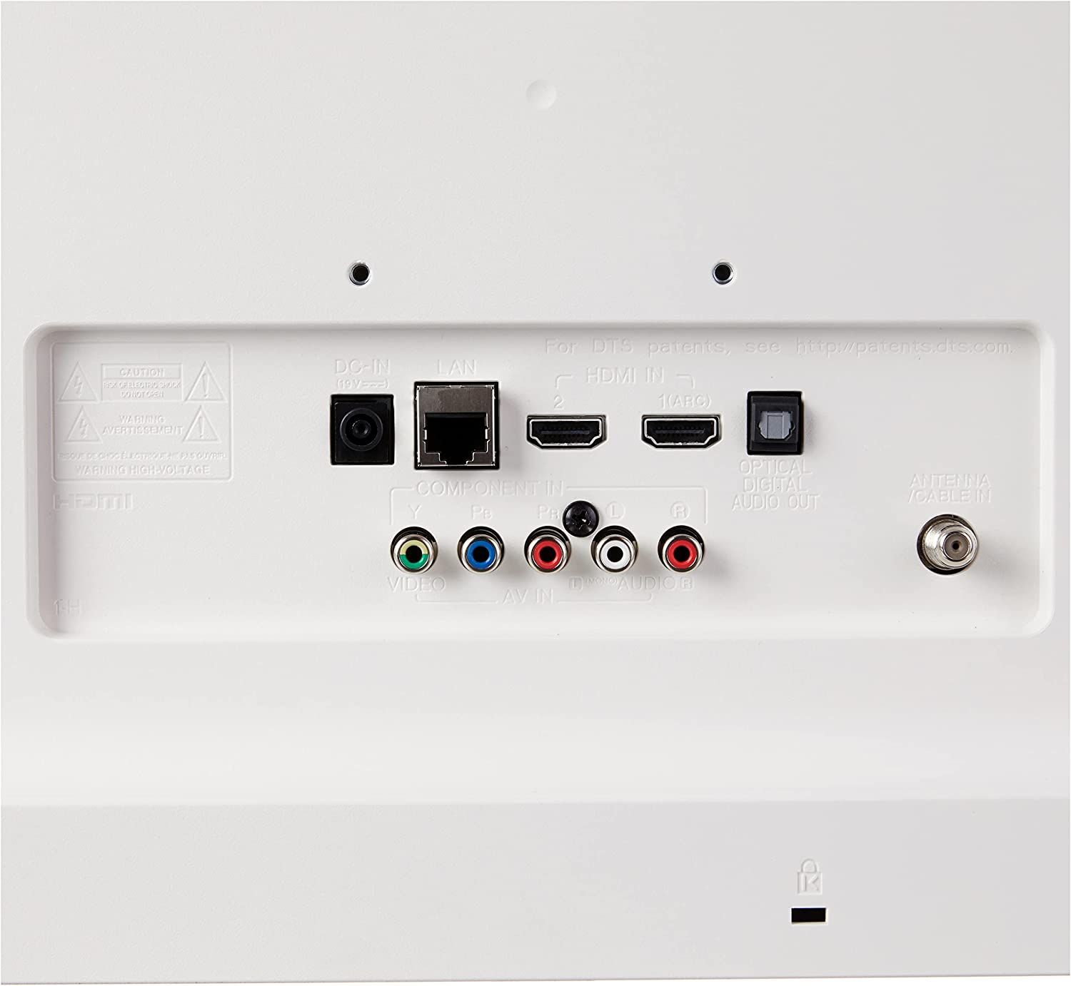 پورت های تلویزیون هوشمند HD 24 اینچی LG 24LM520S-WU