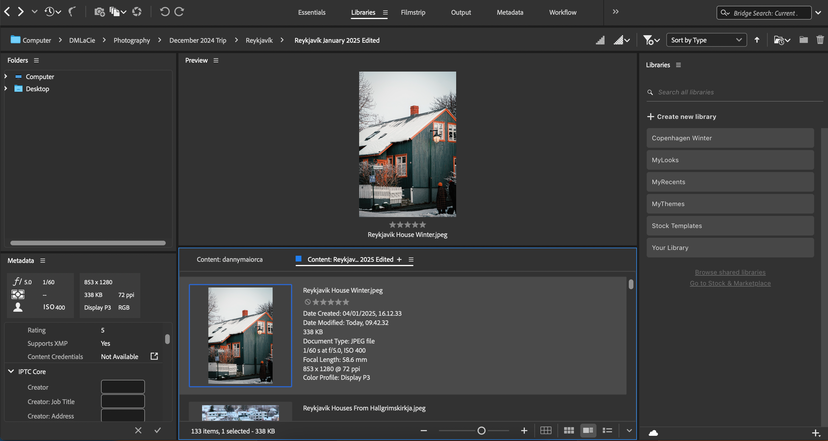 ویرایش اندازه ریز عکسها در پل Adobe