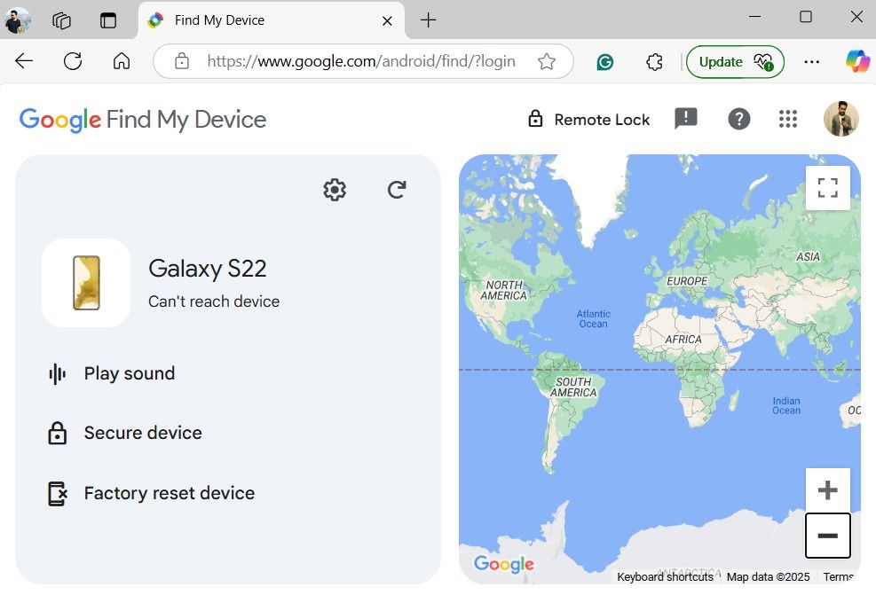 Google دستگاه من را با خطای دستگاه پیدا نمی کند
