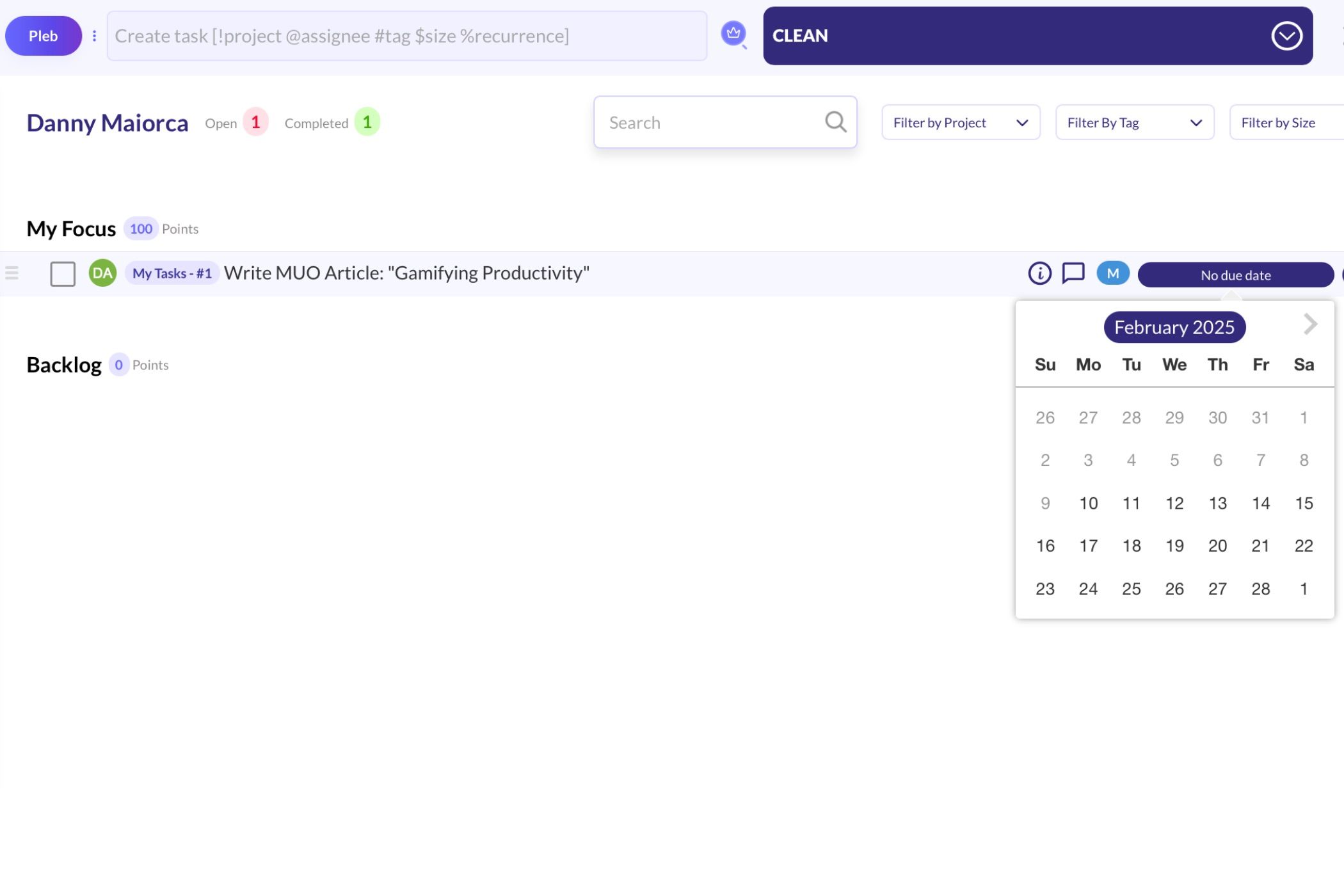 رابط برنامه Magictask