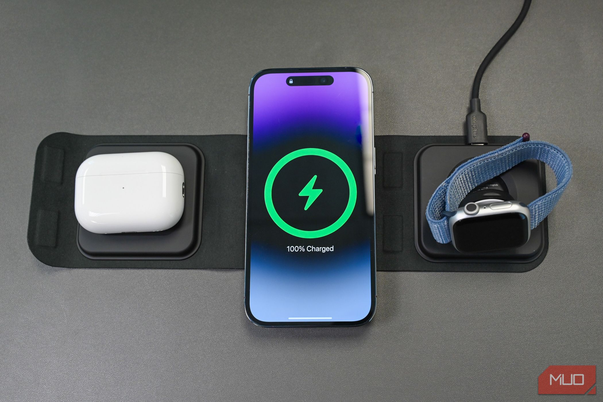 شارژر مسافرتی Mophie 3 در 1
