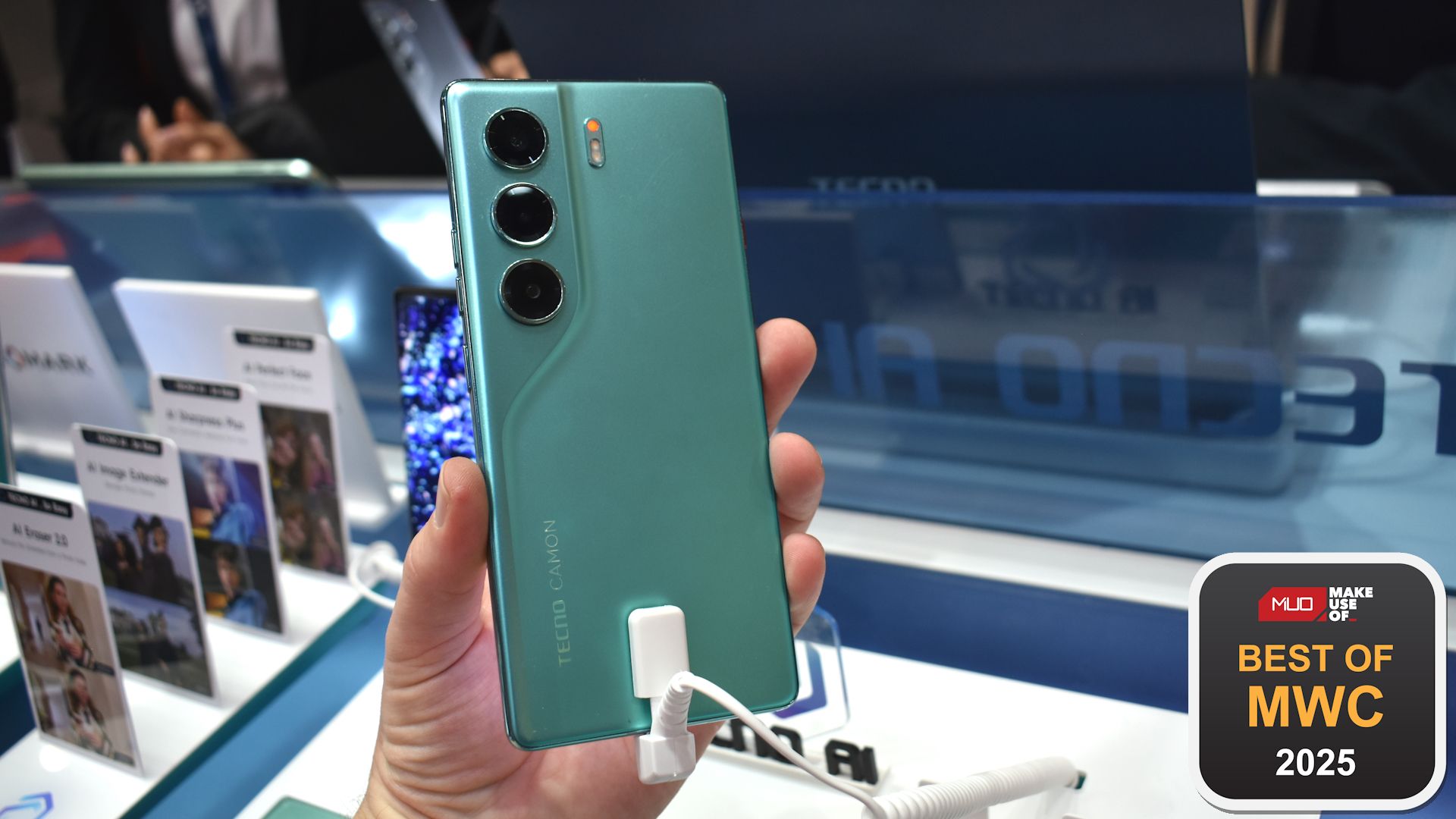 Tecno Camon 40 Pro 5G تلفن هوشمند در MWC با جایزه