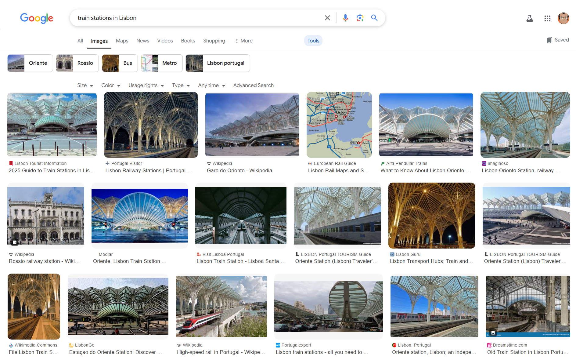 تحقیق در مورد گزینه های حمل و نقل با تصاویر Google