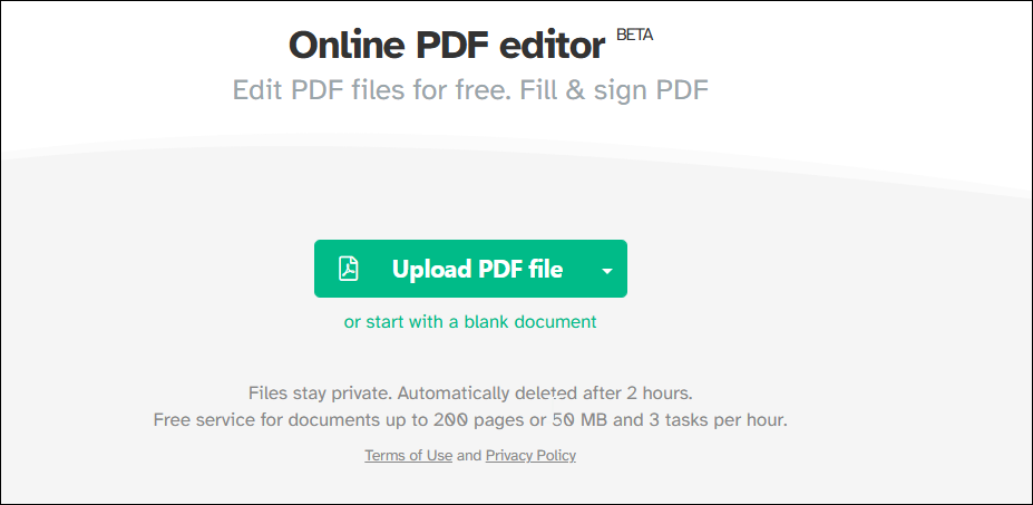 گزینه File PDF را در ویرایشگر PDF آنلاین SEJDA بارگذاری کنید