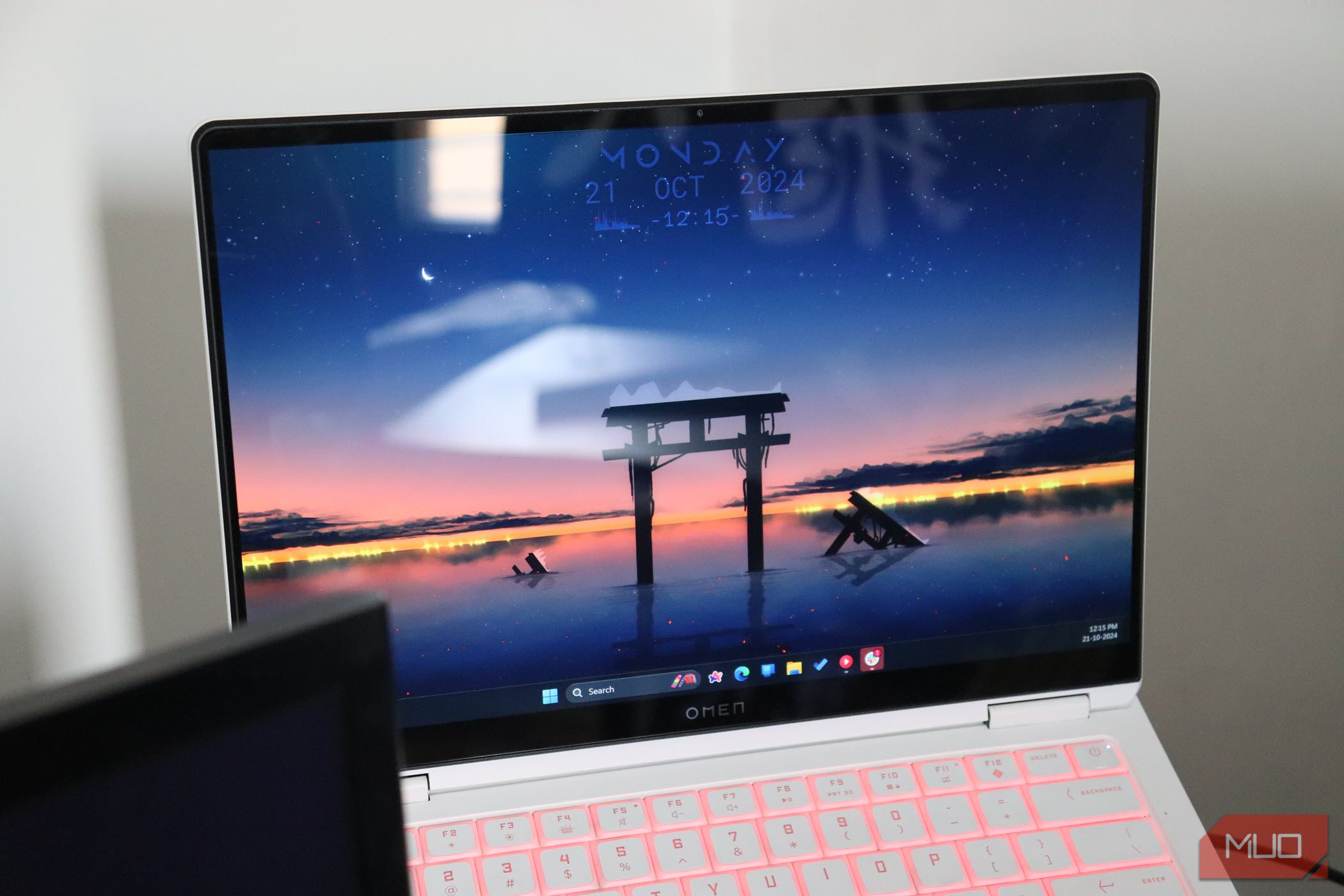 HP Omen از صفحه نمایش لپ تاپ 14