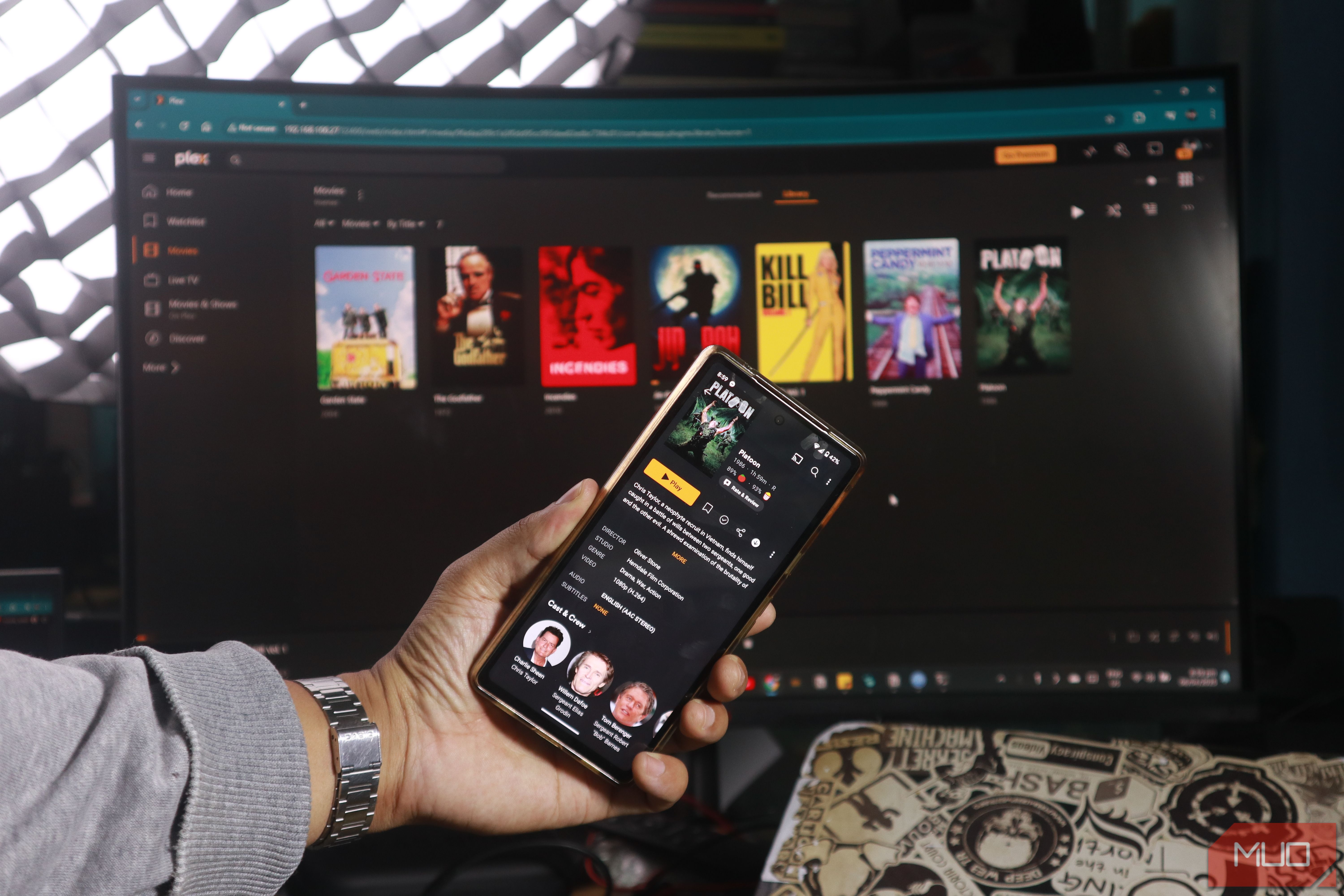 دسترسی به فیلم ها از طریق سرور رسانه Plex خود میزبان