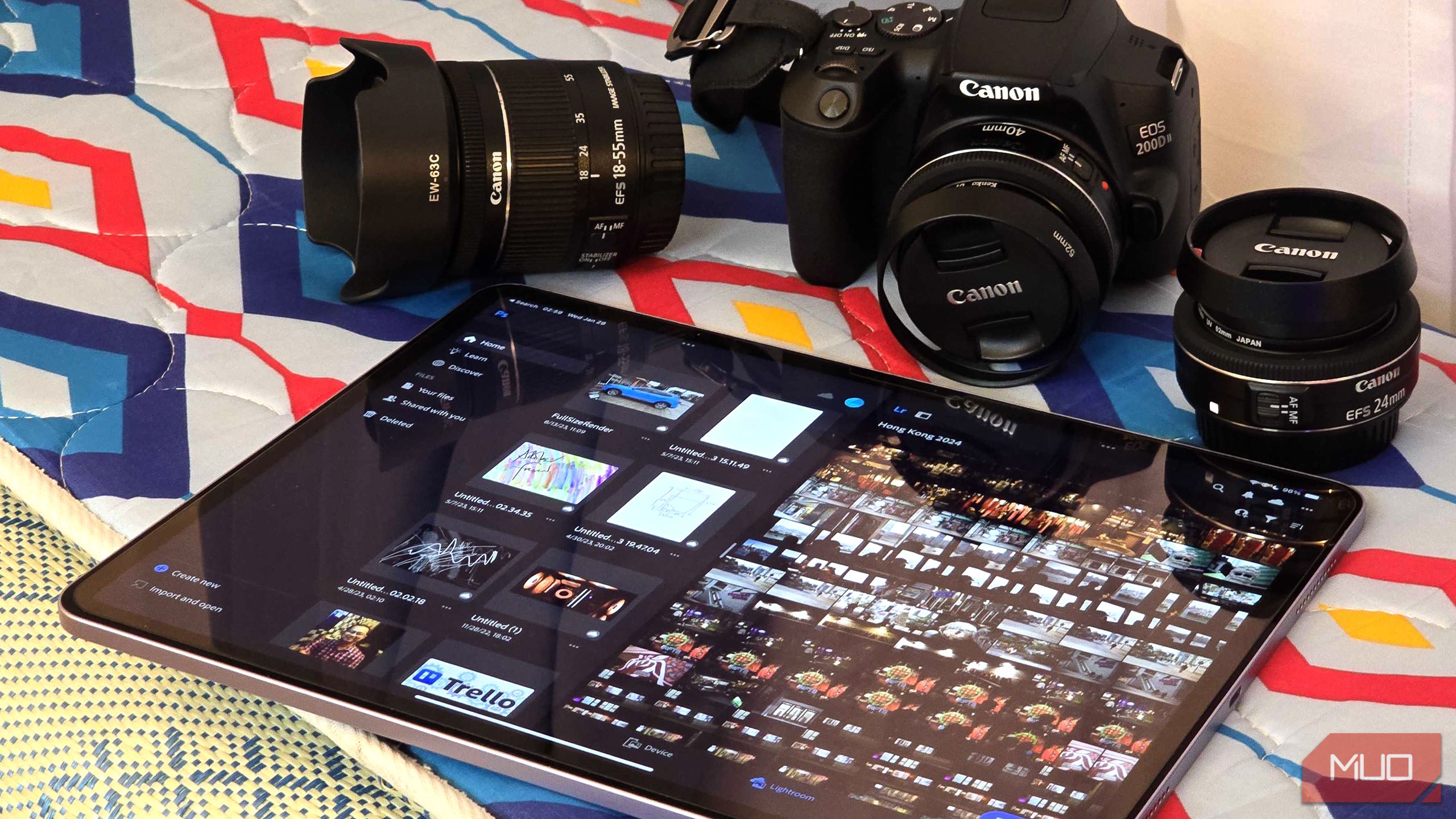 در حال اجرا Adobe Photoshop و Lightroom بر روی iPad