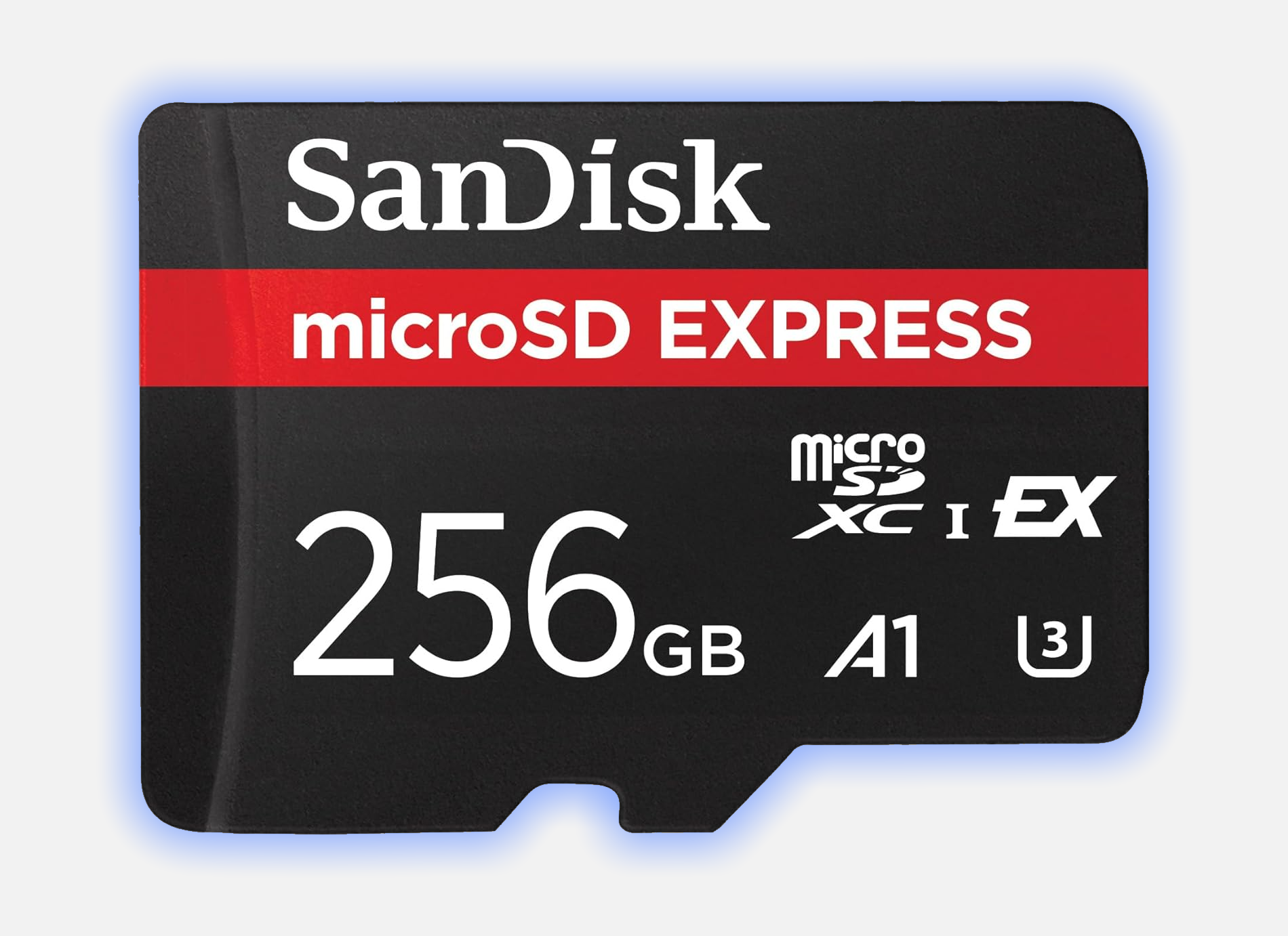 کارت حافظه MicroSD Express 256 گیگابایتی.