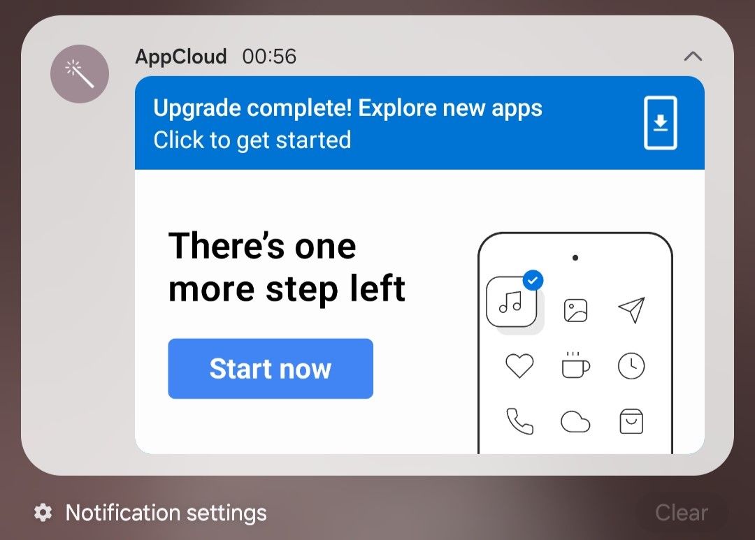 اعلان AppCloud در سامسونگ