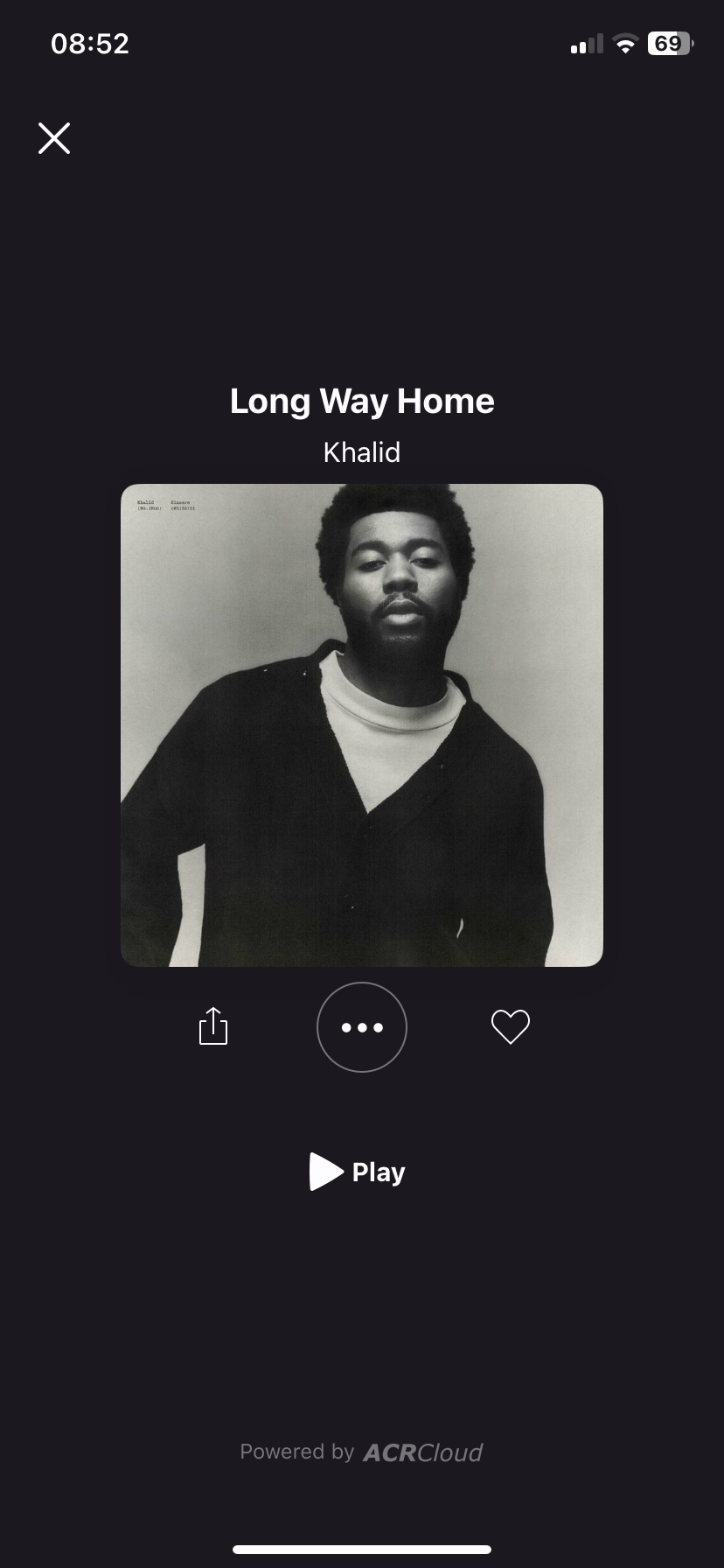 کارت نتایج Deezer SongCatcher