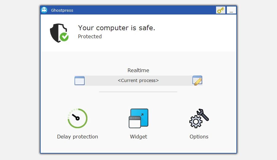 نسخه دسک تاپ آشکارساز Ghostpress Keylogger.