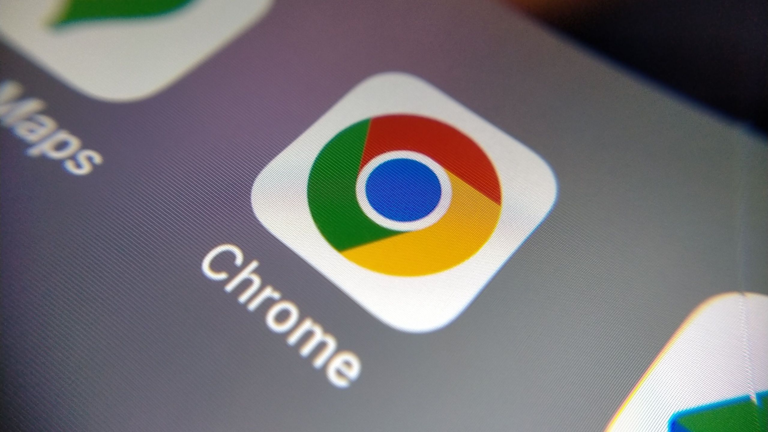 نماد برنامه Google Chrome در آیفون