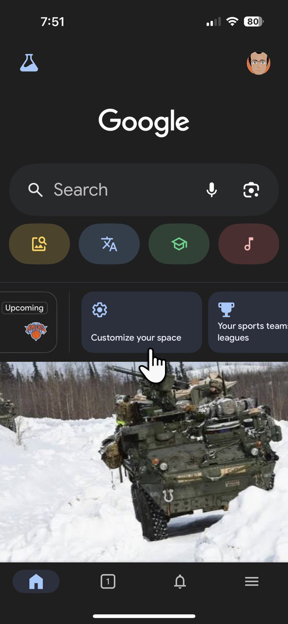 سفارشی سازی خوراک شخصی در Google Discover