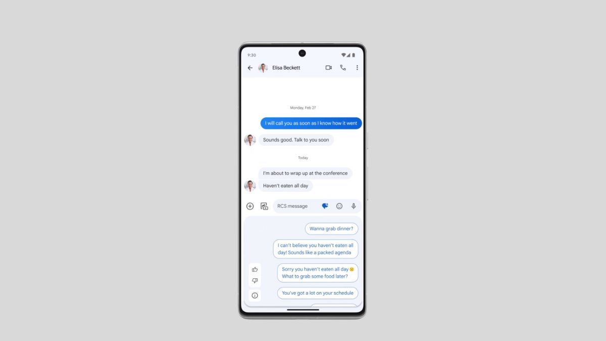 سحر و جادو در پیام های گوگل در Android