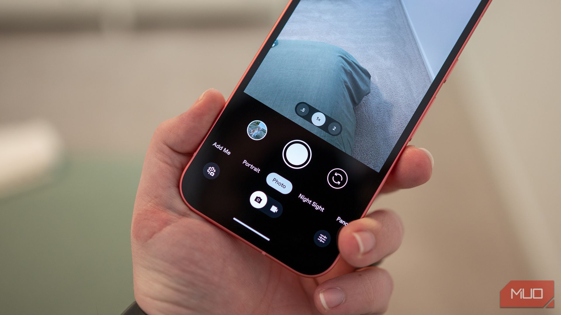 کنترل دوربین در Google Pixel 9A.