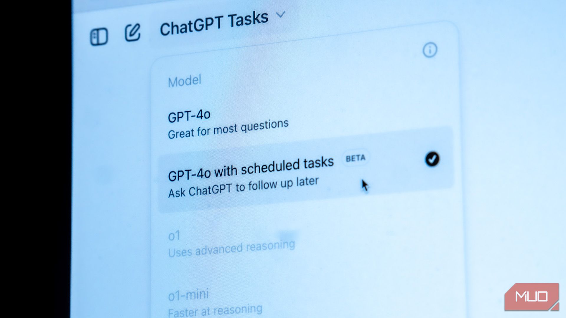 عکس مدل وظایف برنامه ریزی شده ChatGPT.