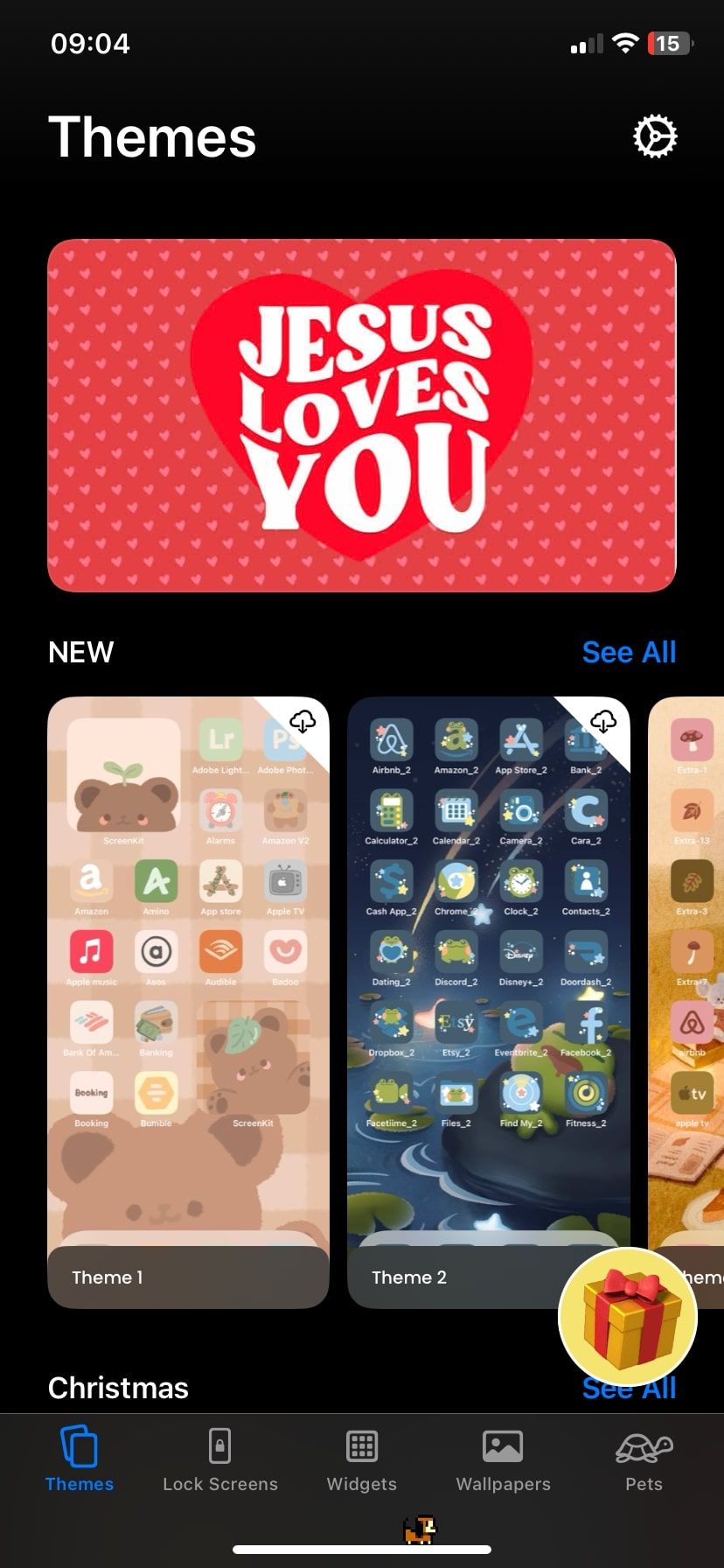 صفحه اصلی برنامه Screenkit