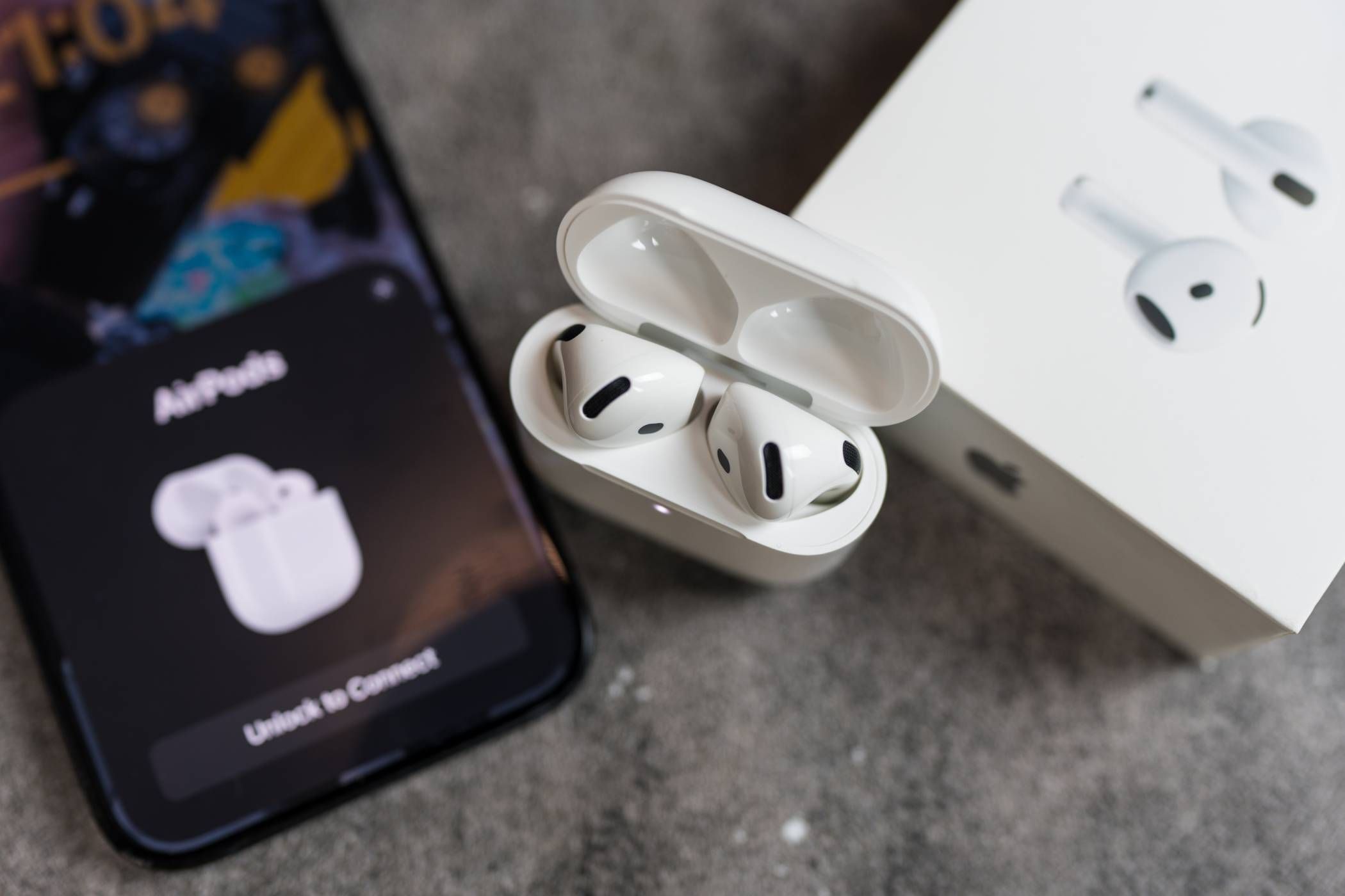 Airpods با استفاده از NFC بر روی آیفون تنظیم می شود
