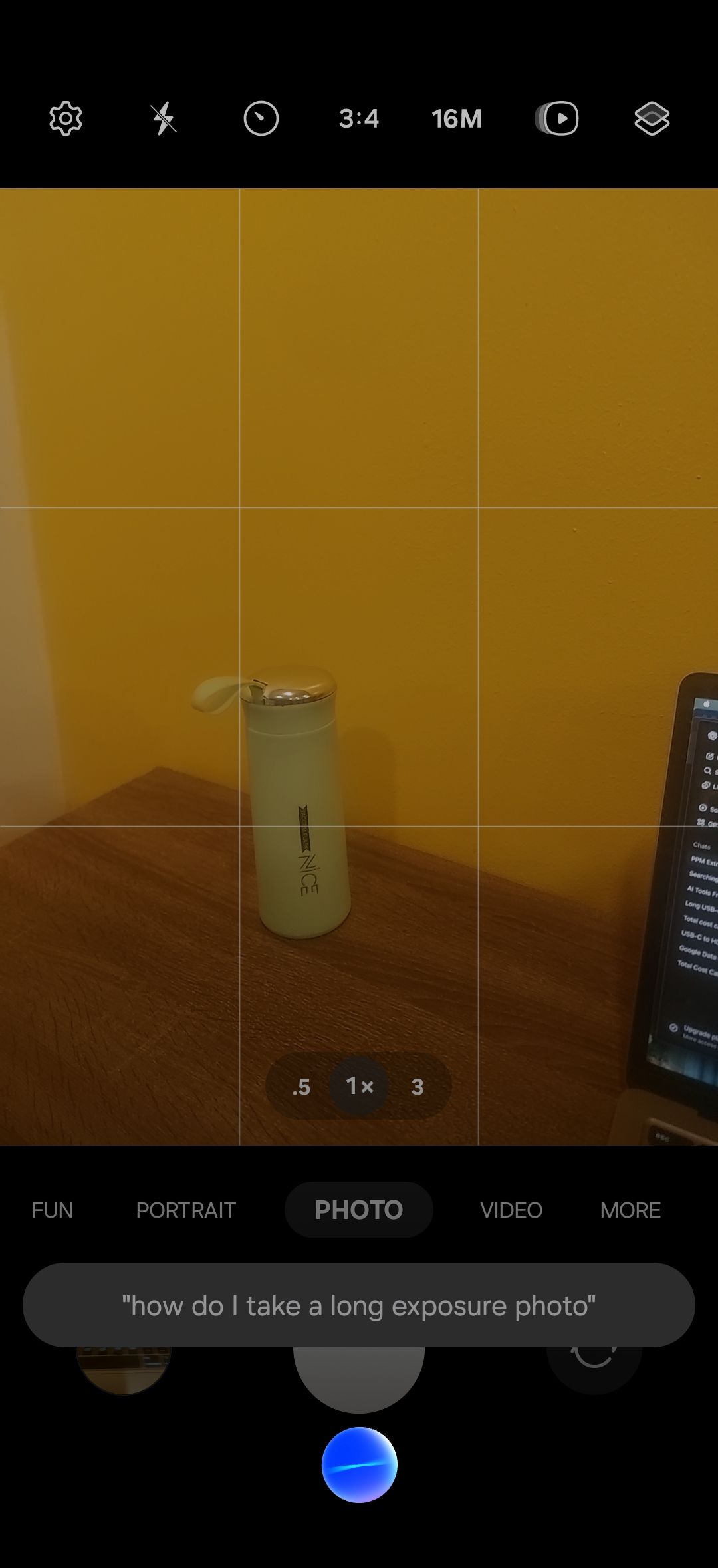 Bixby در حال اجرا در مورد نحوه استفاده طولانی در معرض شلیک