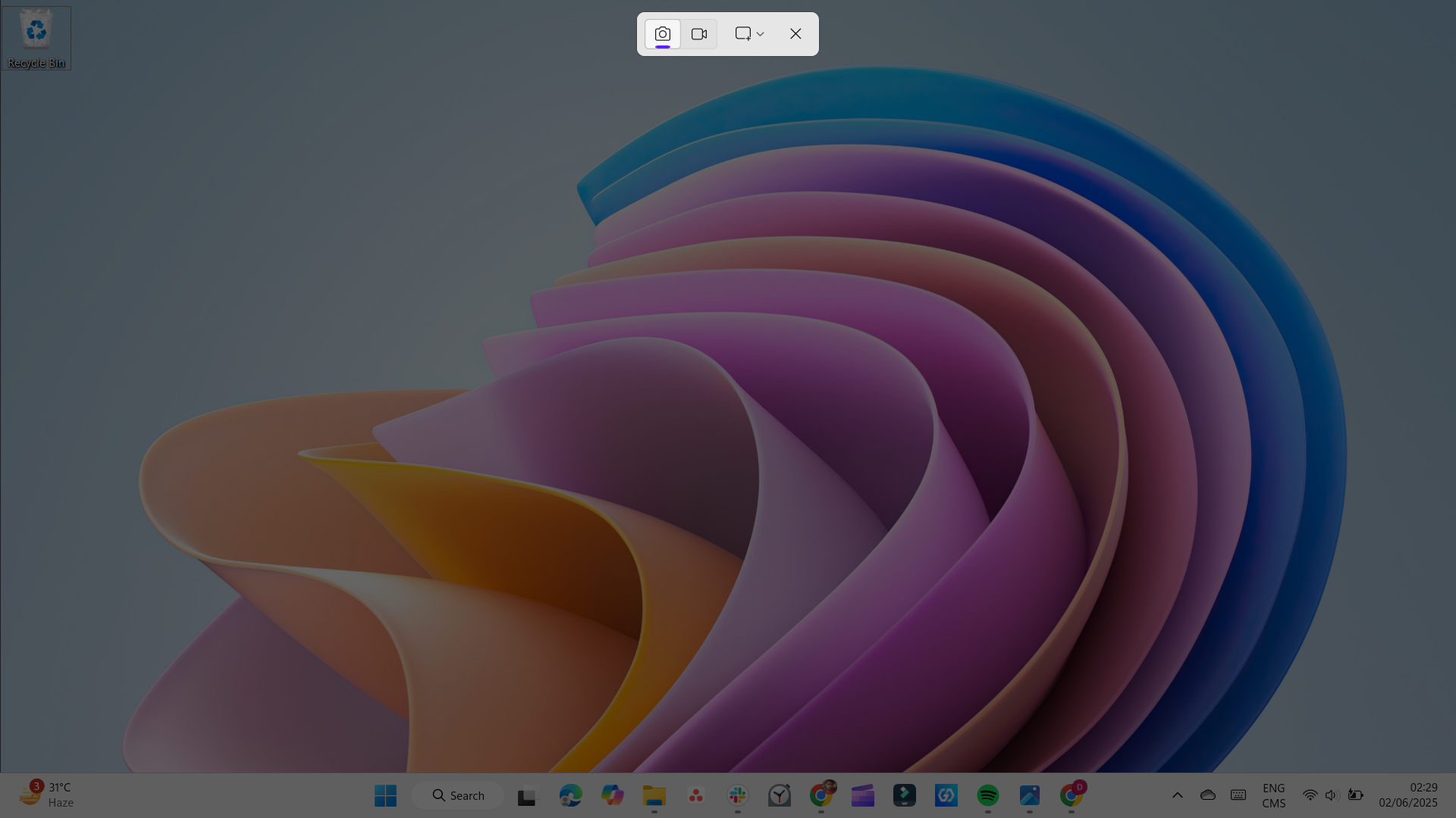 گرفتن بخشی از صفحه با ابزار Snip و Sketch