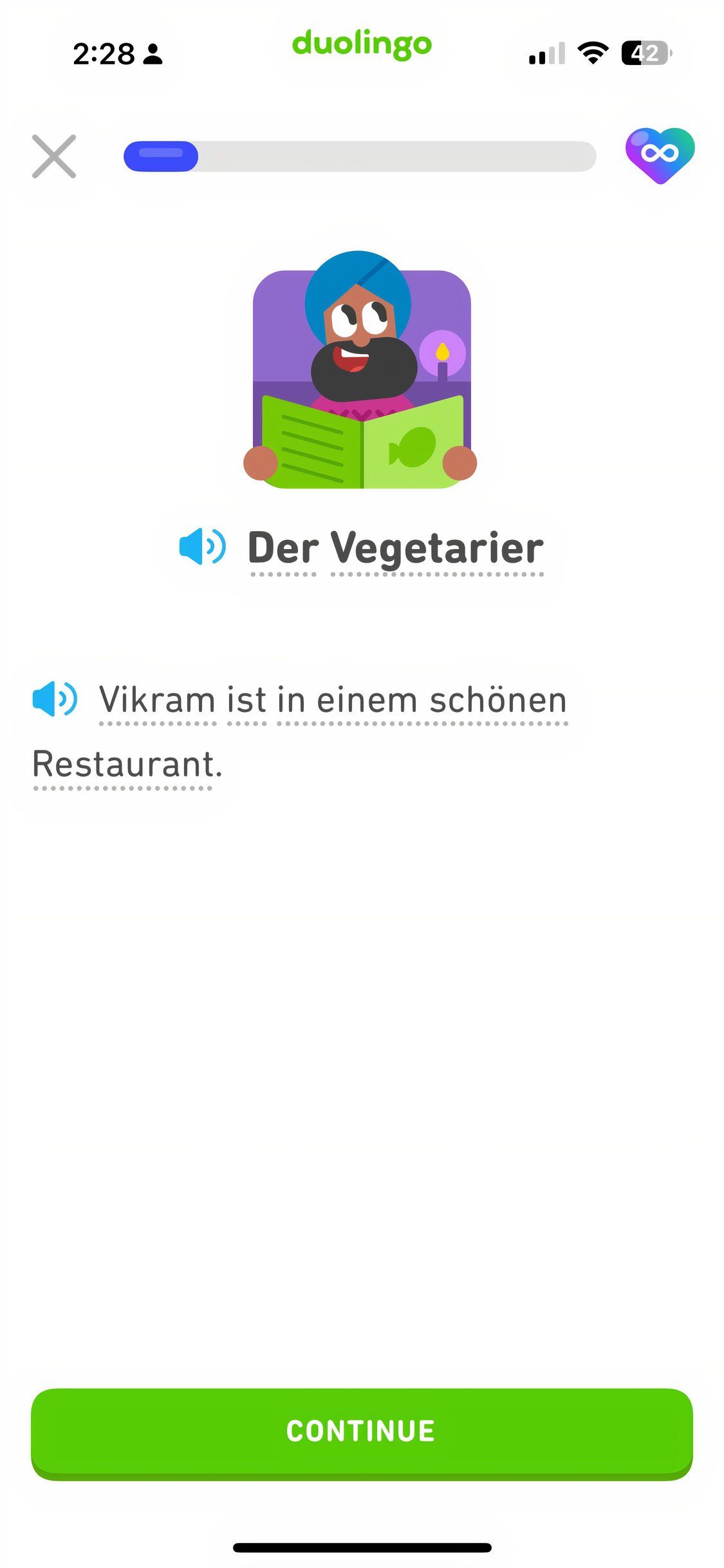 برنامه یادگیری برنامه Duolingo