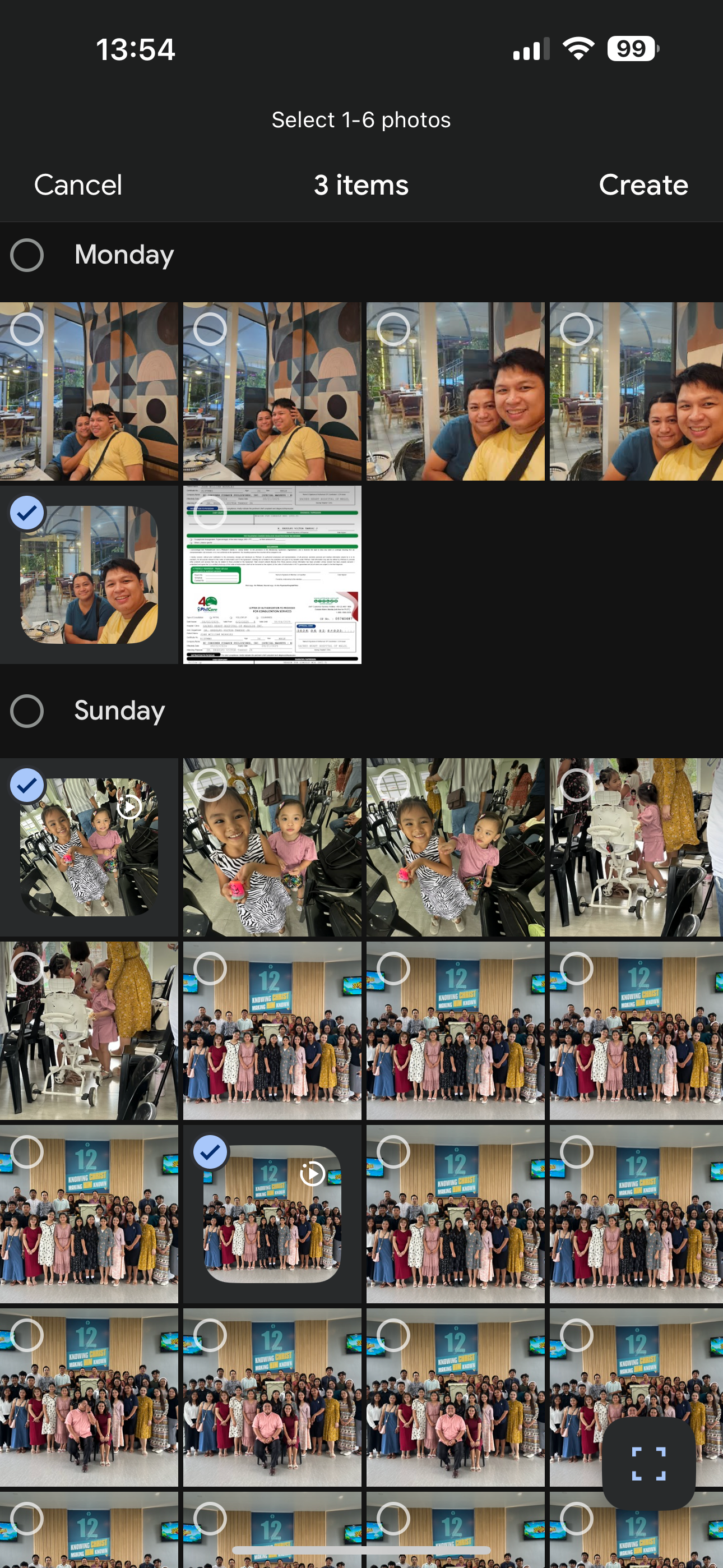 مدیریت عکس ها در Google Photos