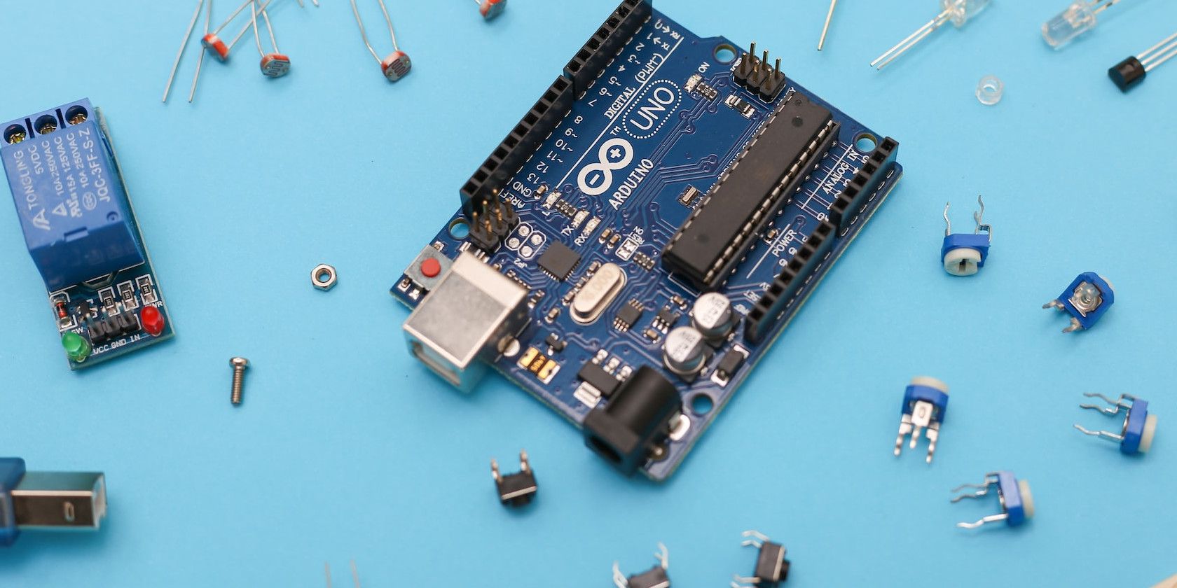 میکروکنترلر Arduino و سایر قسمت ها