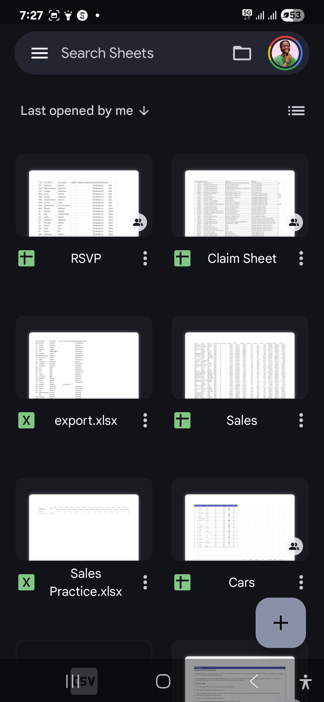 صفحه اصلی صفحات Google در دستگاه Android