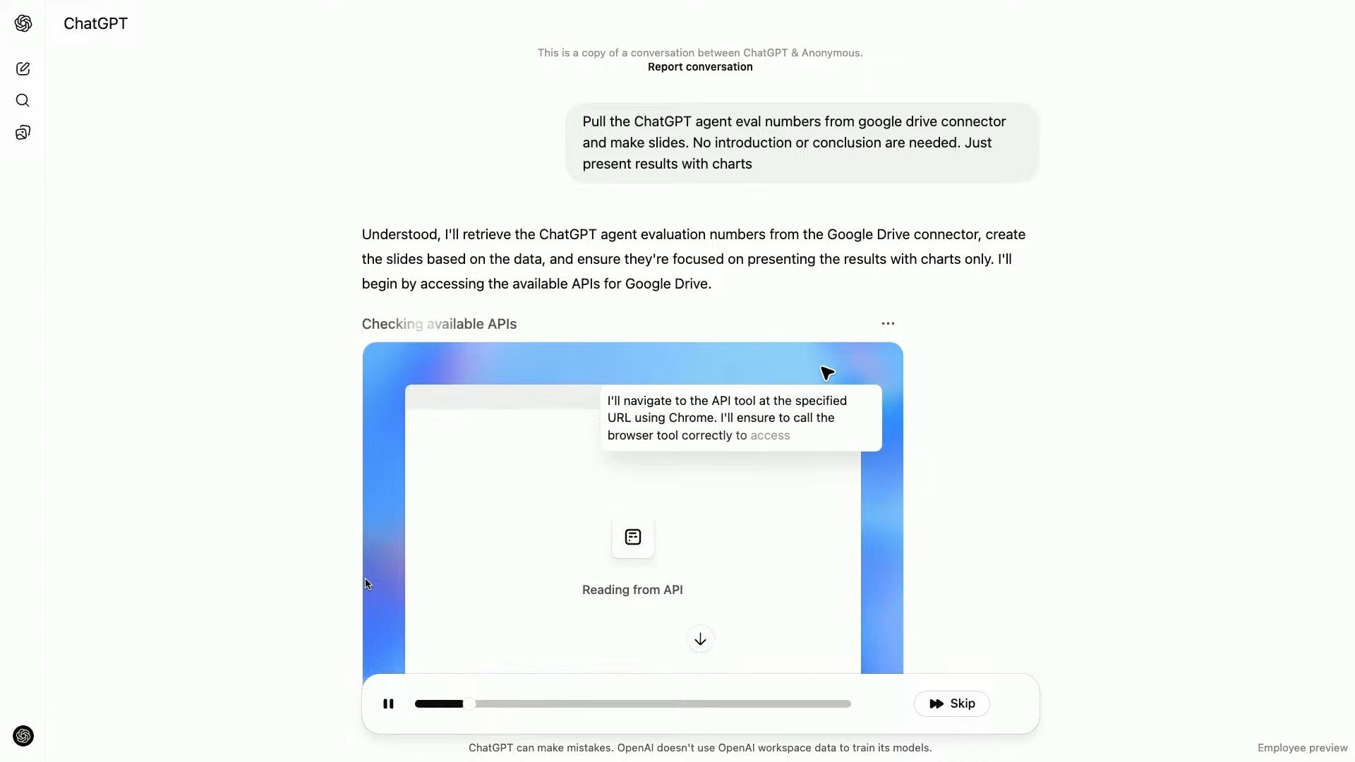 Openai Chatgpt Agent با استفاده از کانکتور.