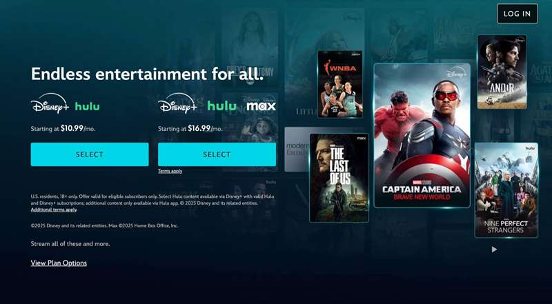 صفحه اصلی دیزنی