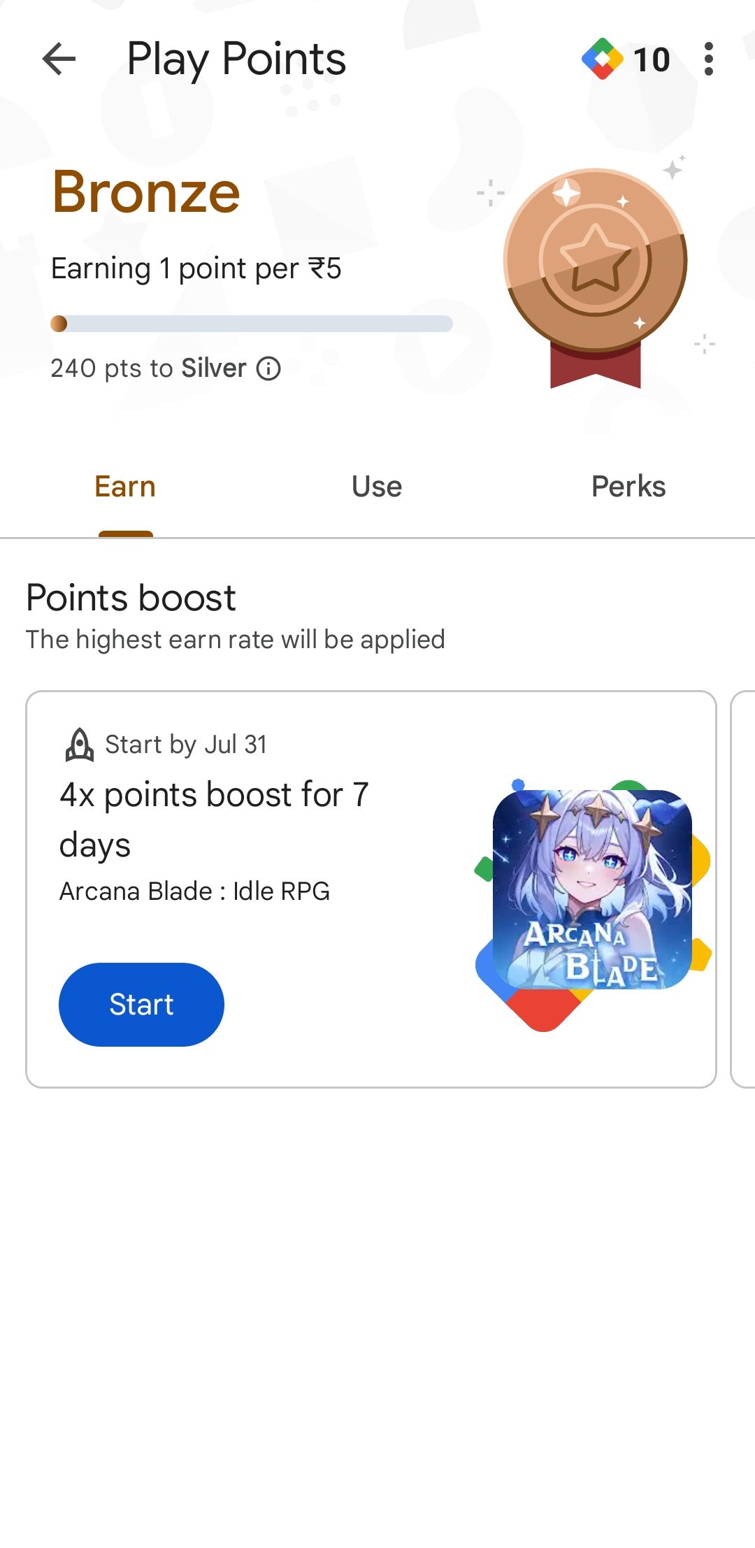 کسب امتیاز بازی در فروشگاه Google Play