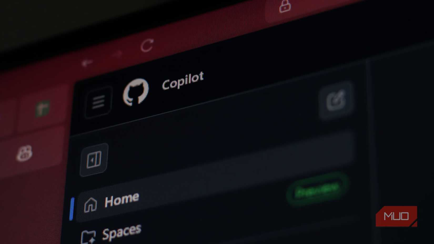 Github Copilot در مرورگر ذن باز می شود
