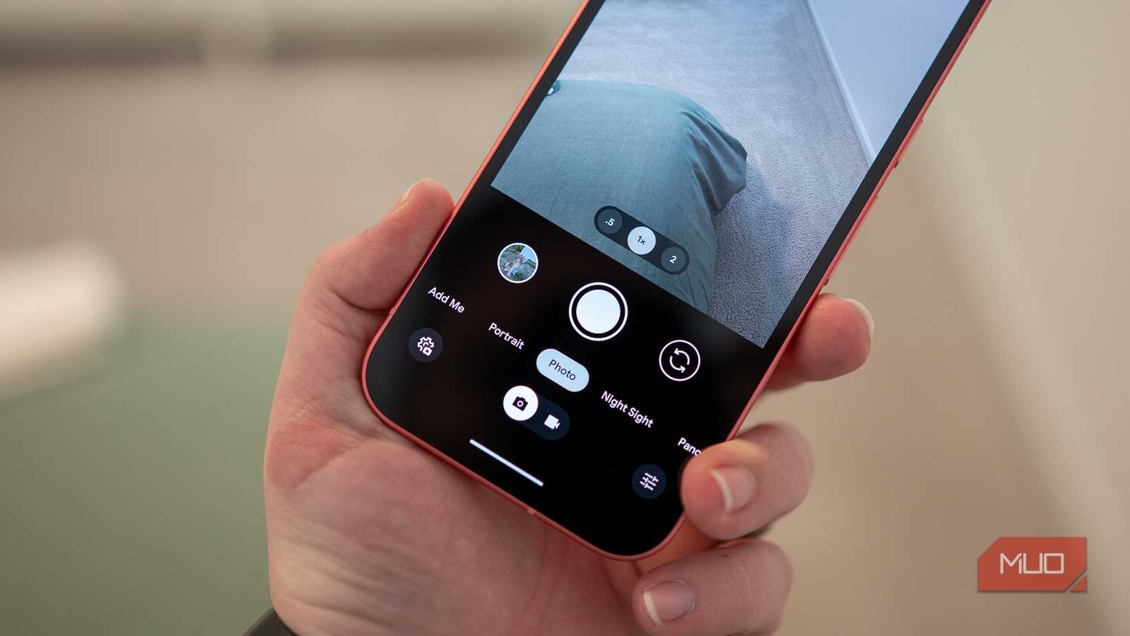 کنترل دوربین در Google Pixel 9A.