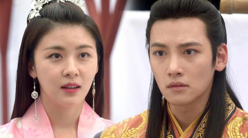 Ha Ji-Won و Ji Chang-Wook در Empress KI (2013)