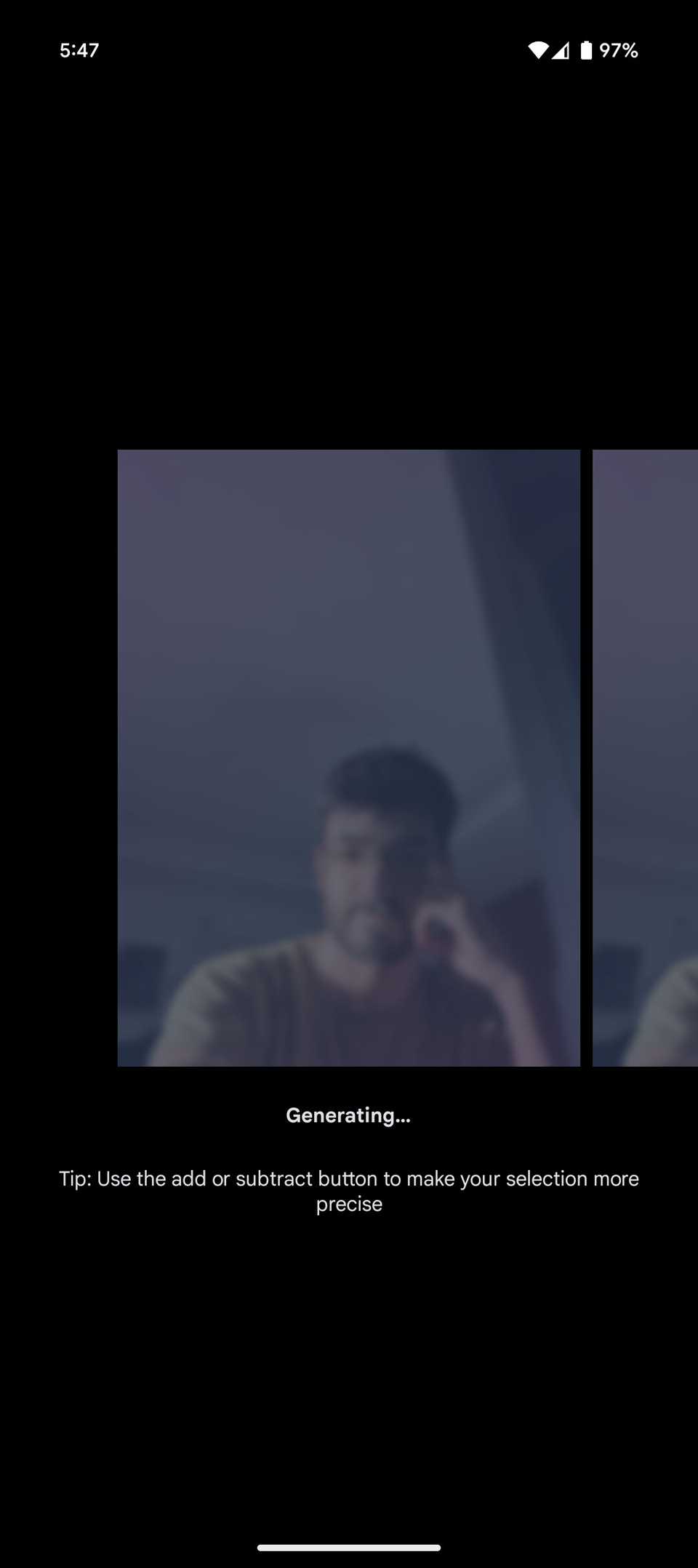 صفحه نمایش ویرایشگر جادویی