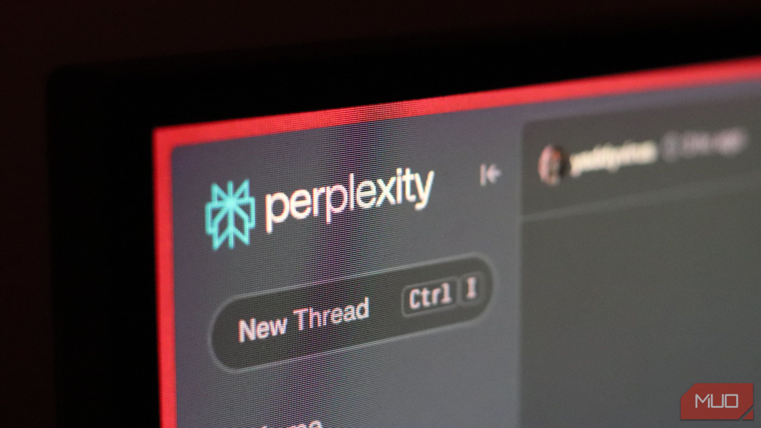 وب سایت Perplexity در یک مرورگر باز می شود