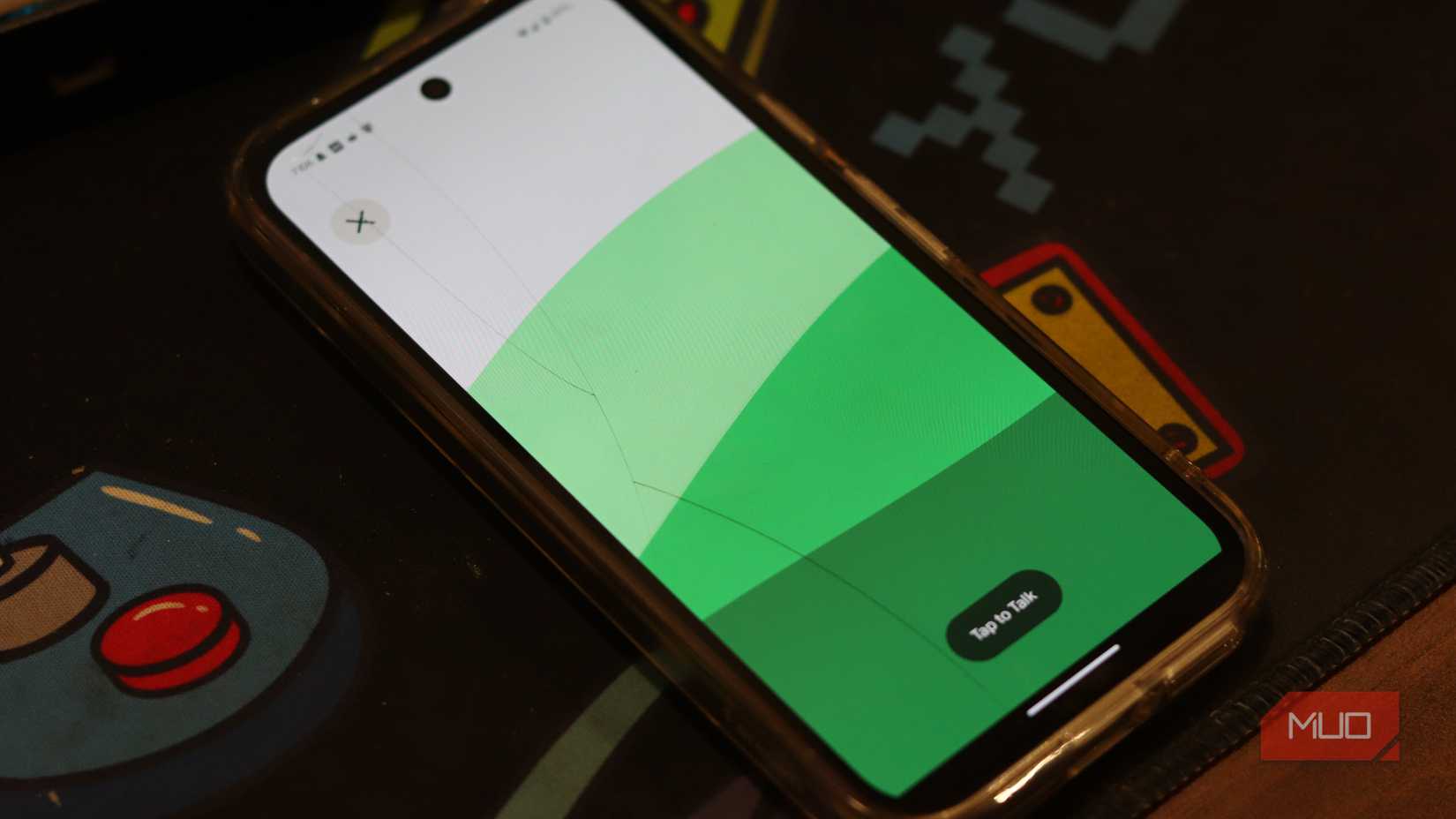 صفحه مکالمه صوتی Pi AI در Android