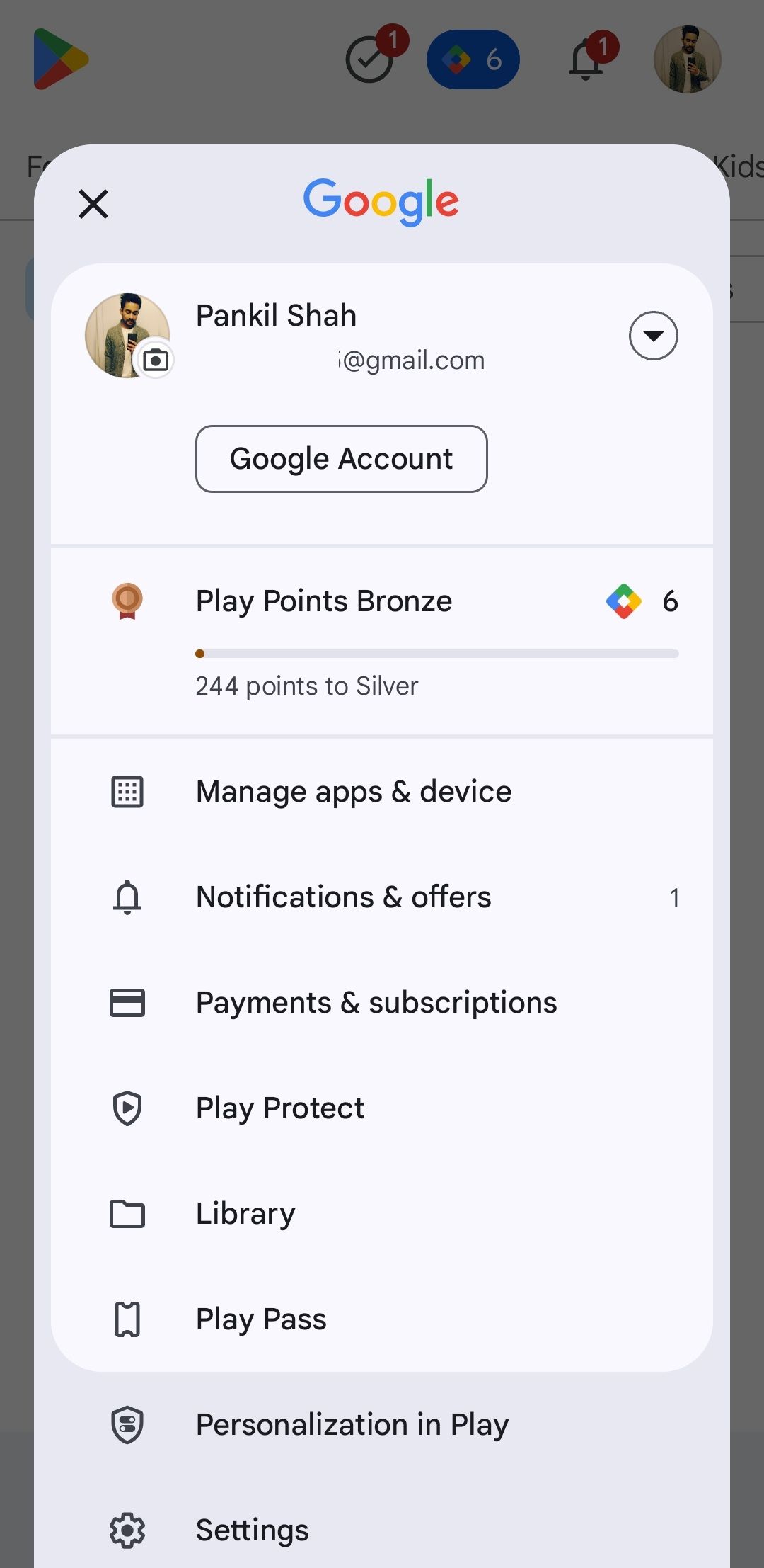 منوی فروشگاه را در تلفن Android پخش کنید