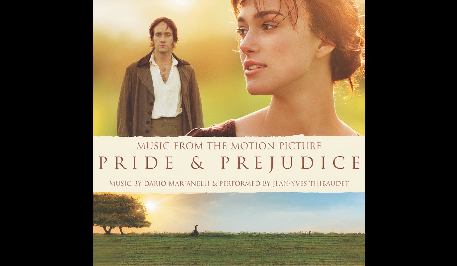 آثار هنری آلبوم برای موسیقی متن فیلم Pride & Prejudice.