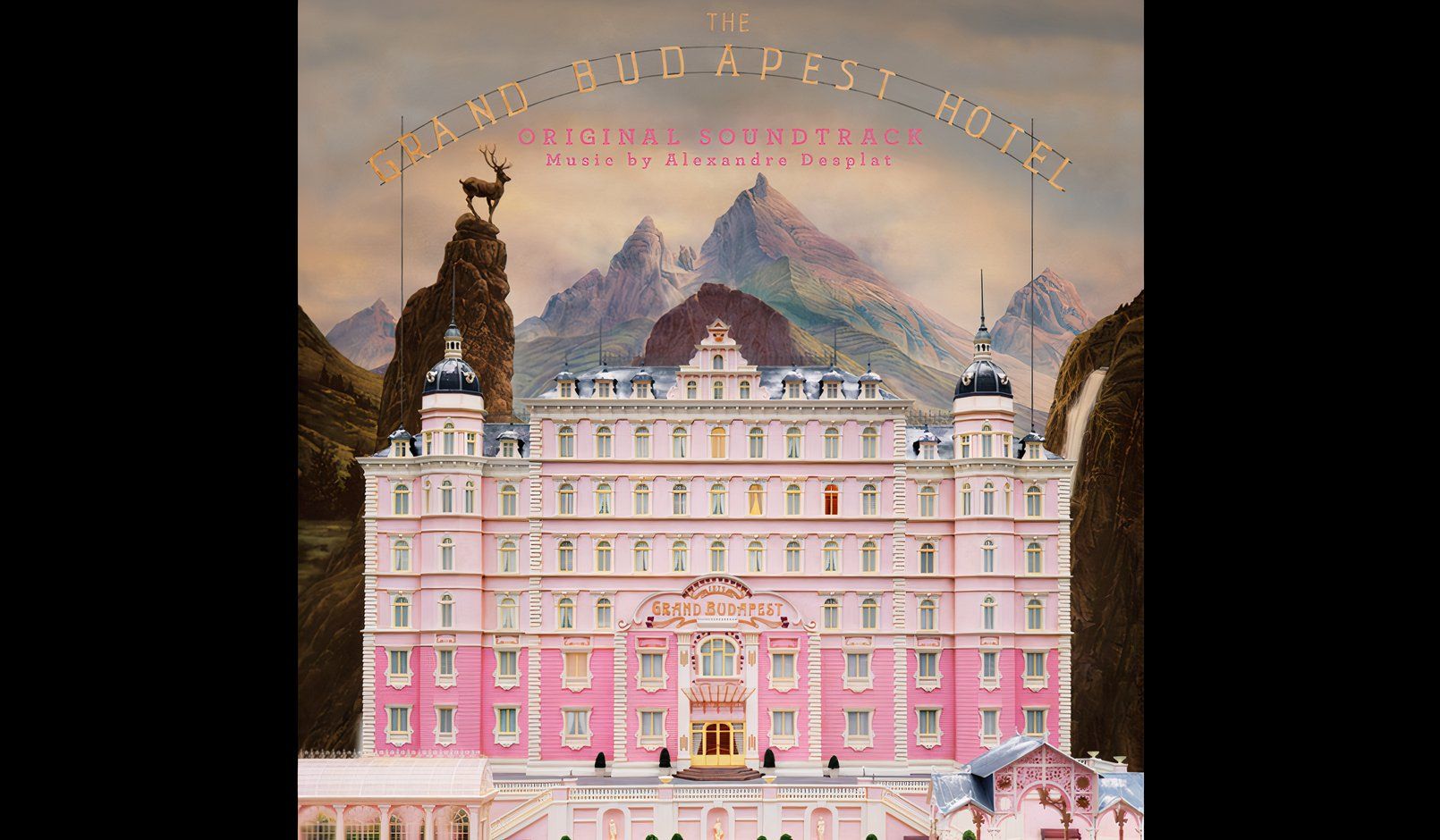 آثار هنری آلبوم برای موسیقی متن فیلم Grand Budapest.