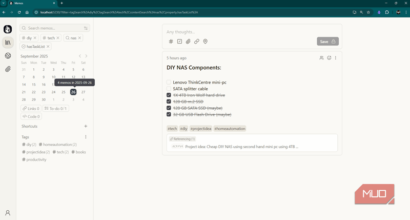 یافتن مدخل با فیلتر لایه ای با یادداشت ها
