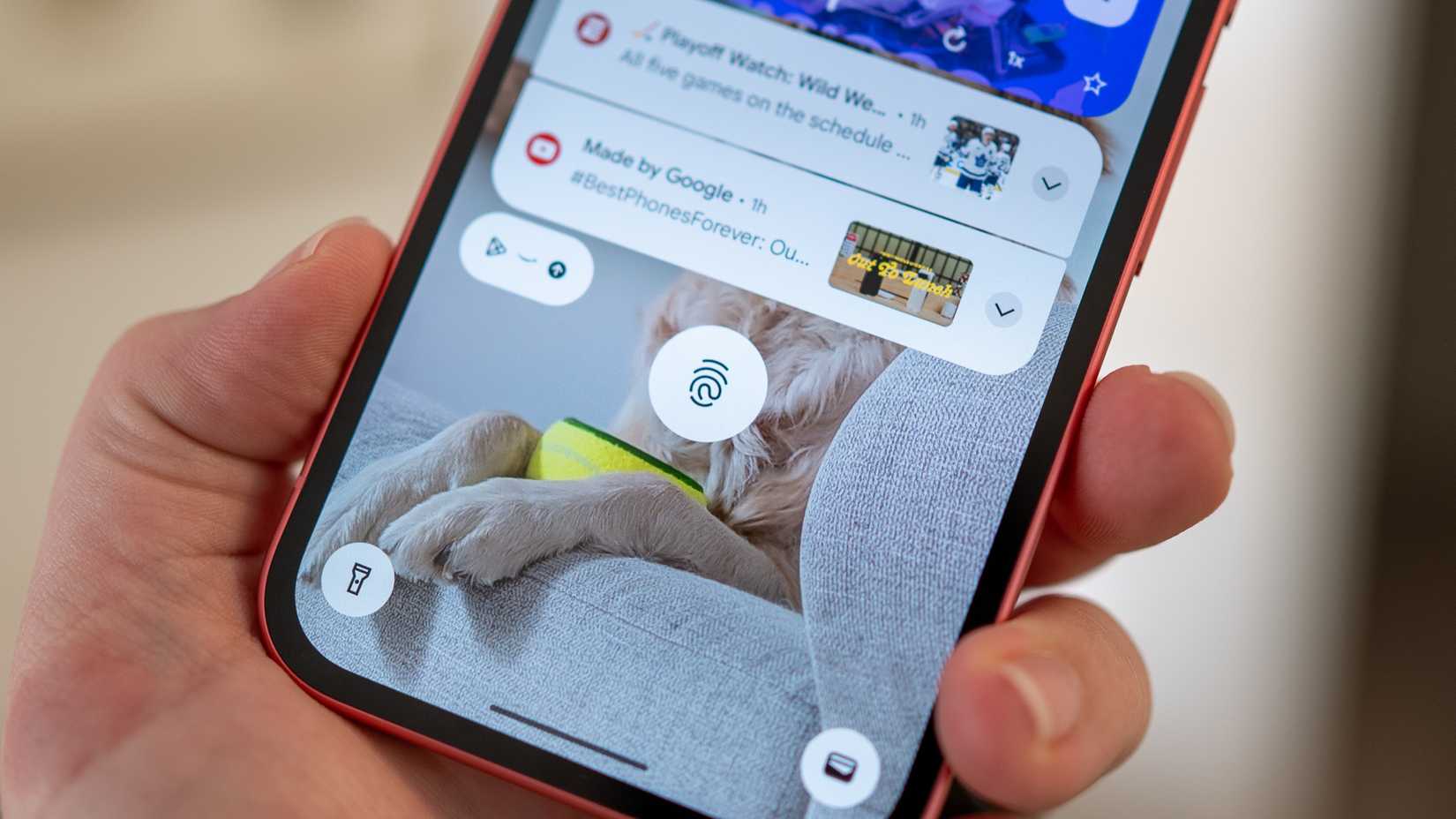 سنسور اثر انگشت در Google Pixel 9A فعال است