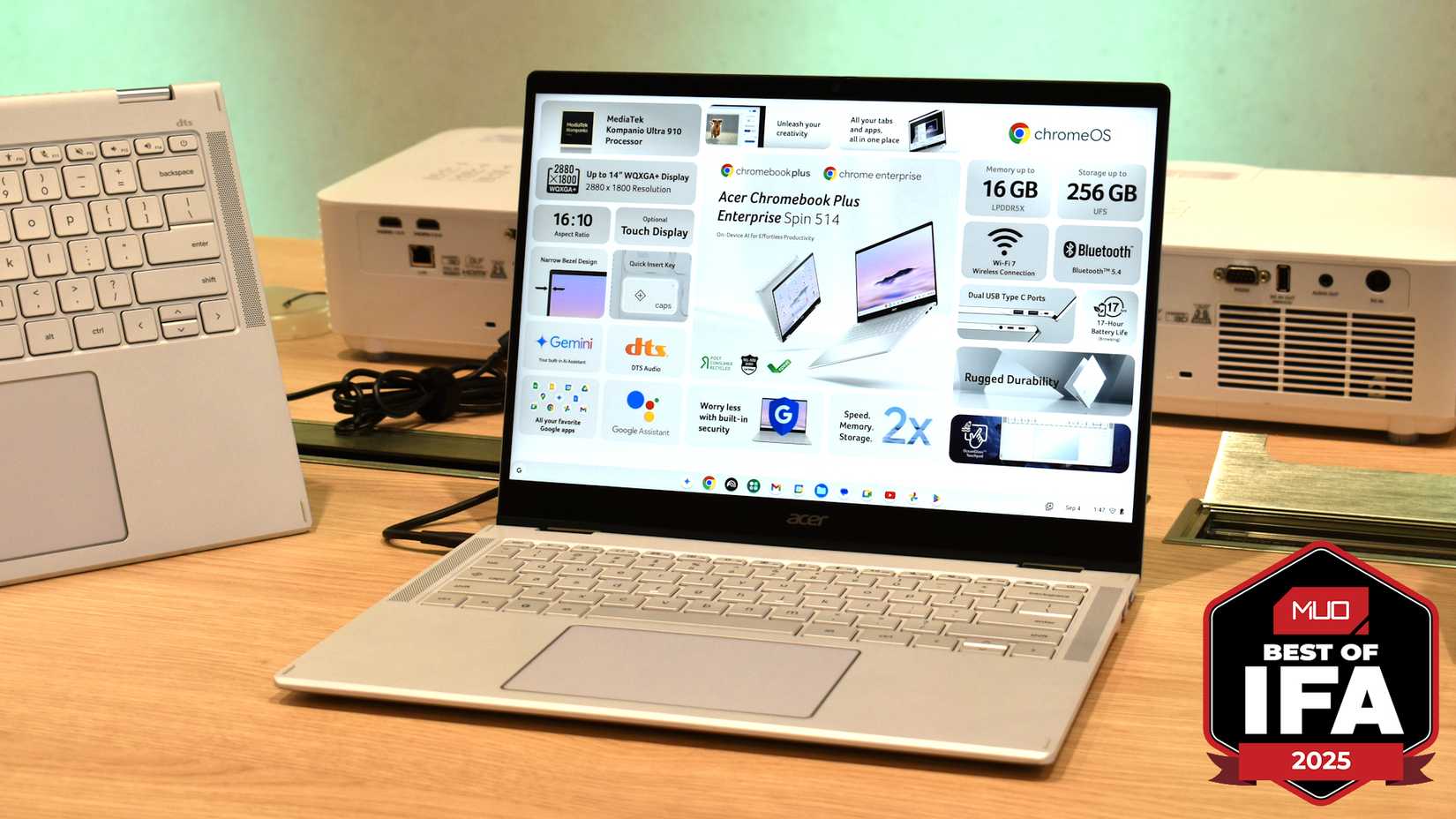 Acer Chromebook Spin 514 در IFA 2025.