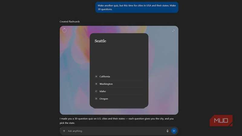 chatgpt درست کردن آزمونهای مختلف