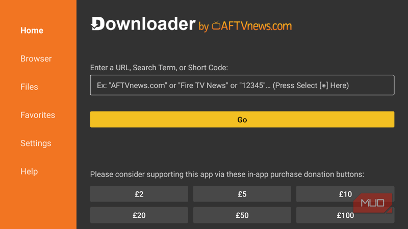 برنامه بارگیری برای تلویزیون آتش.