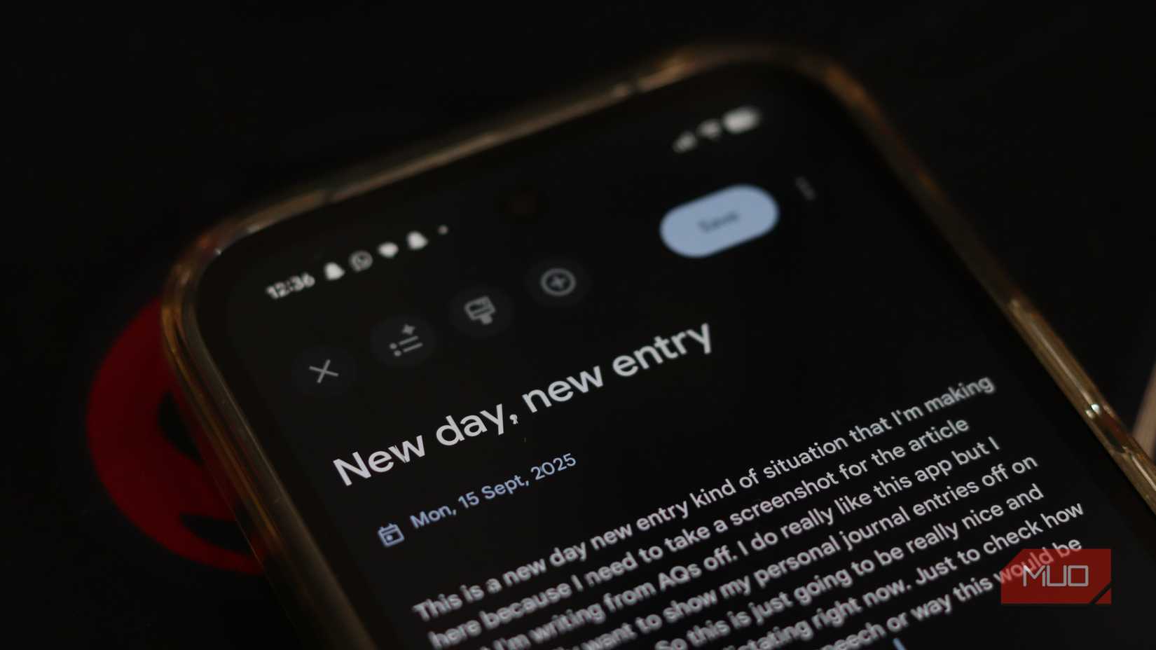 ورود مجله در برنامه Google Journal.