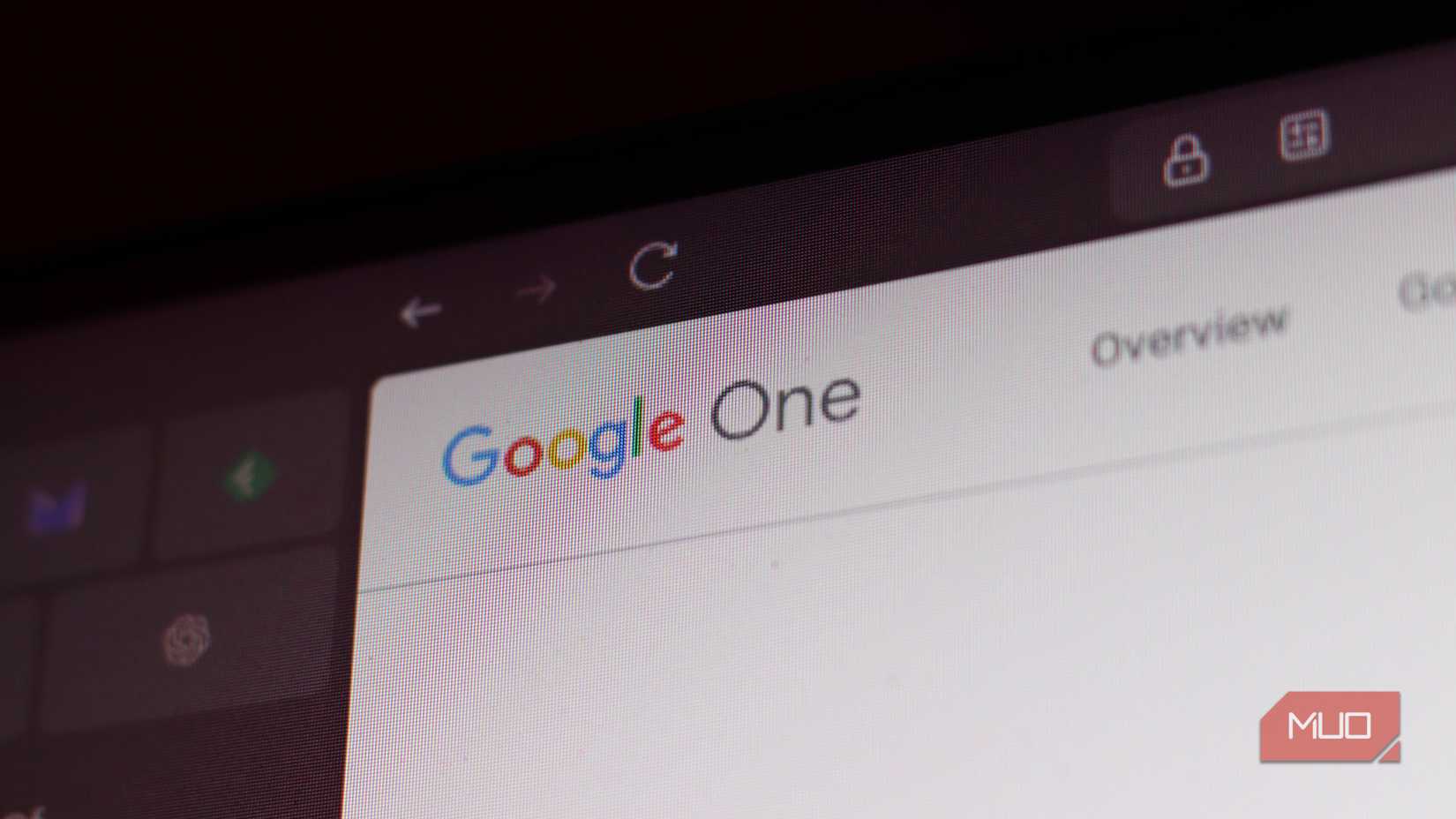 Google One در یک مرورگر وب باز می شود