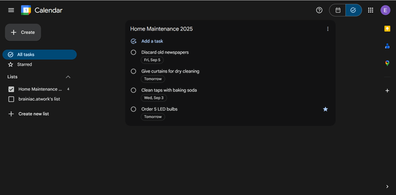 کارهای گوگل برای نگهداری از خانه.